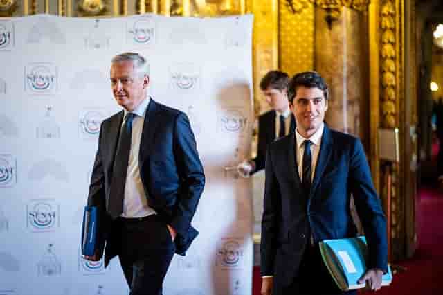 bruno le maire gabriel attal