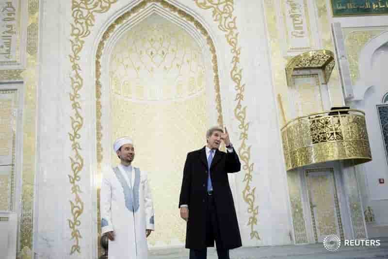 John kerry en tournee dans cinq anciennes republiques sovietiques