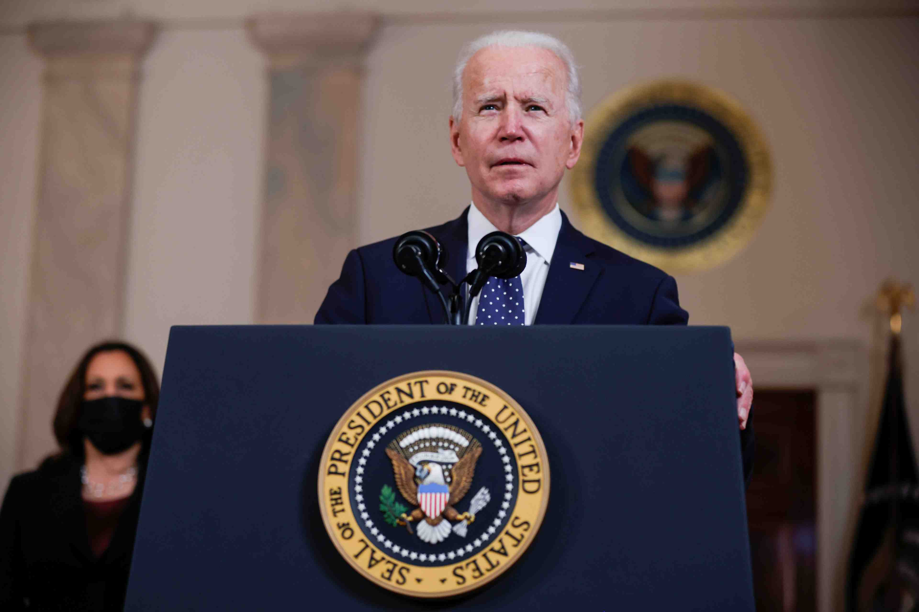 Usa: un "geant pas en avant" avec le verdict du proces chauvin, dit biden