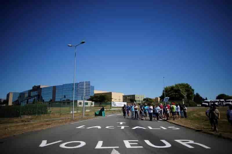 Reunion de crise sur le lait