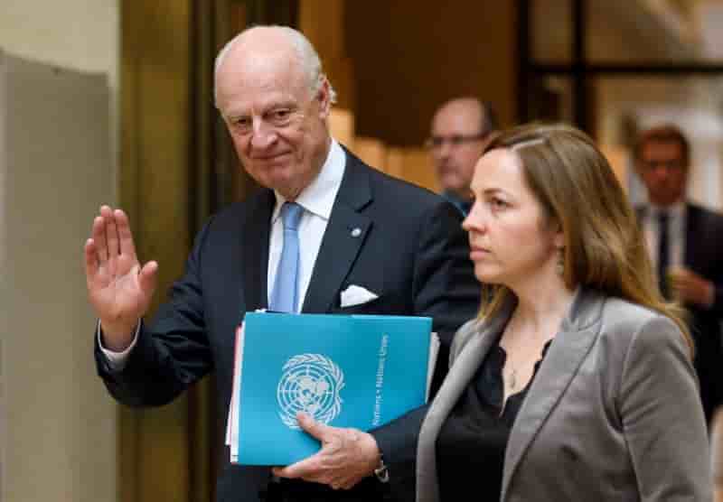 De mistura veut relancer le processus diplomatique le 10/07