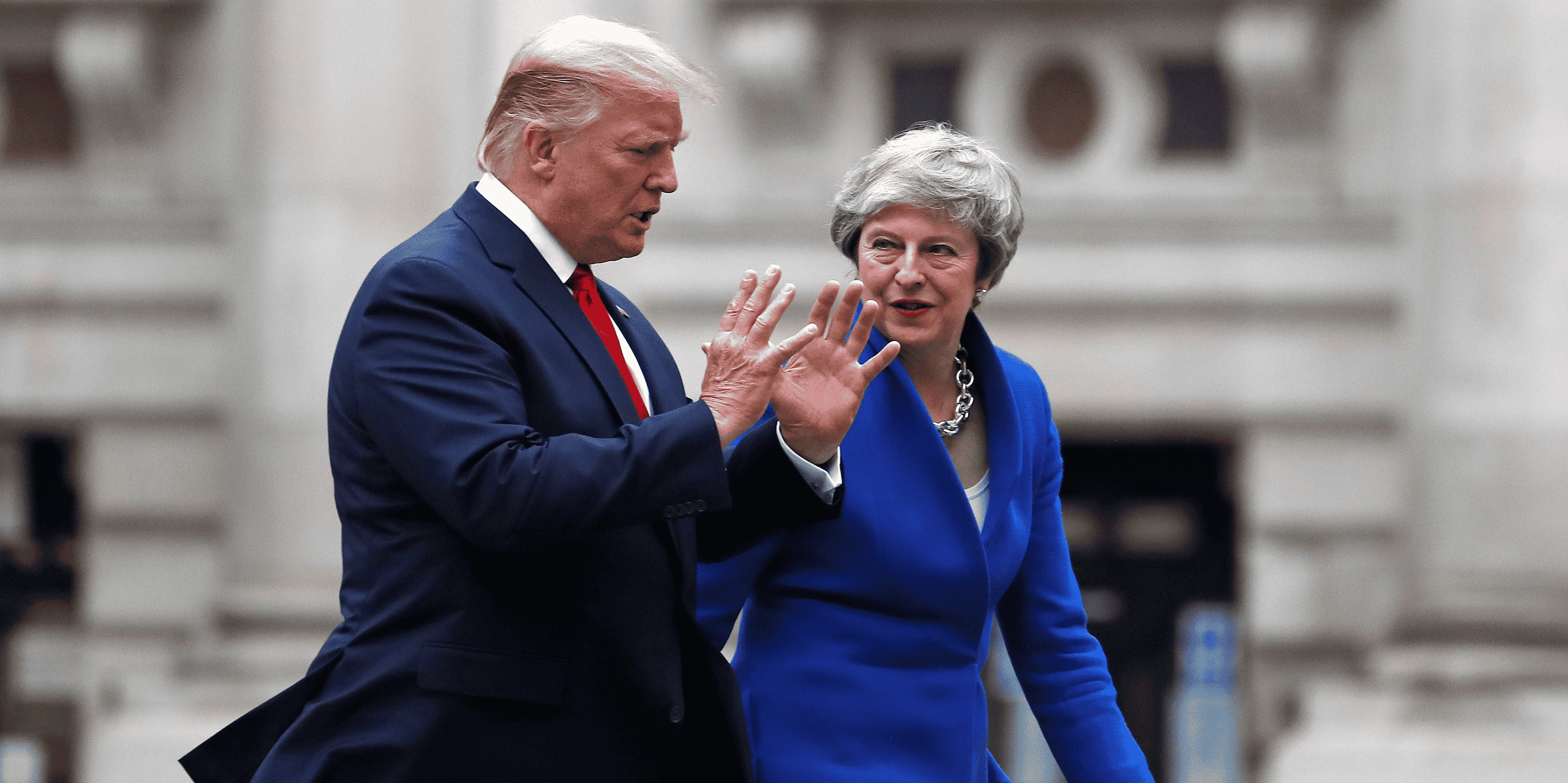 Donald Trump, Theresa May, visite officielle, Londres,