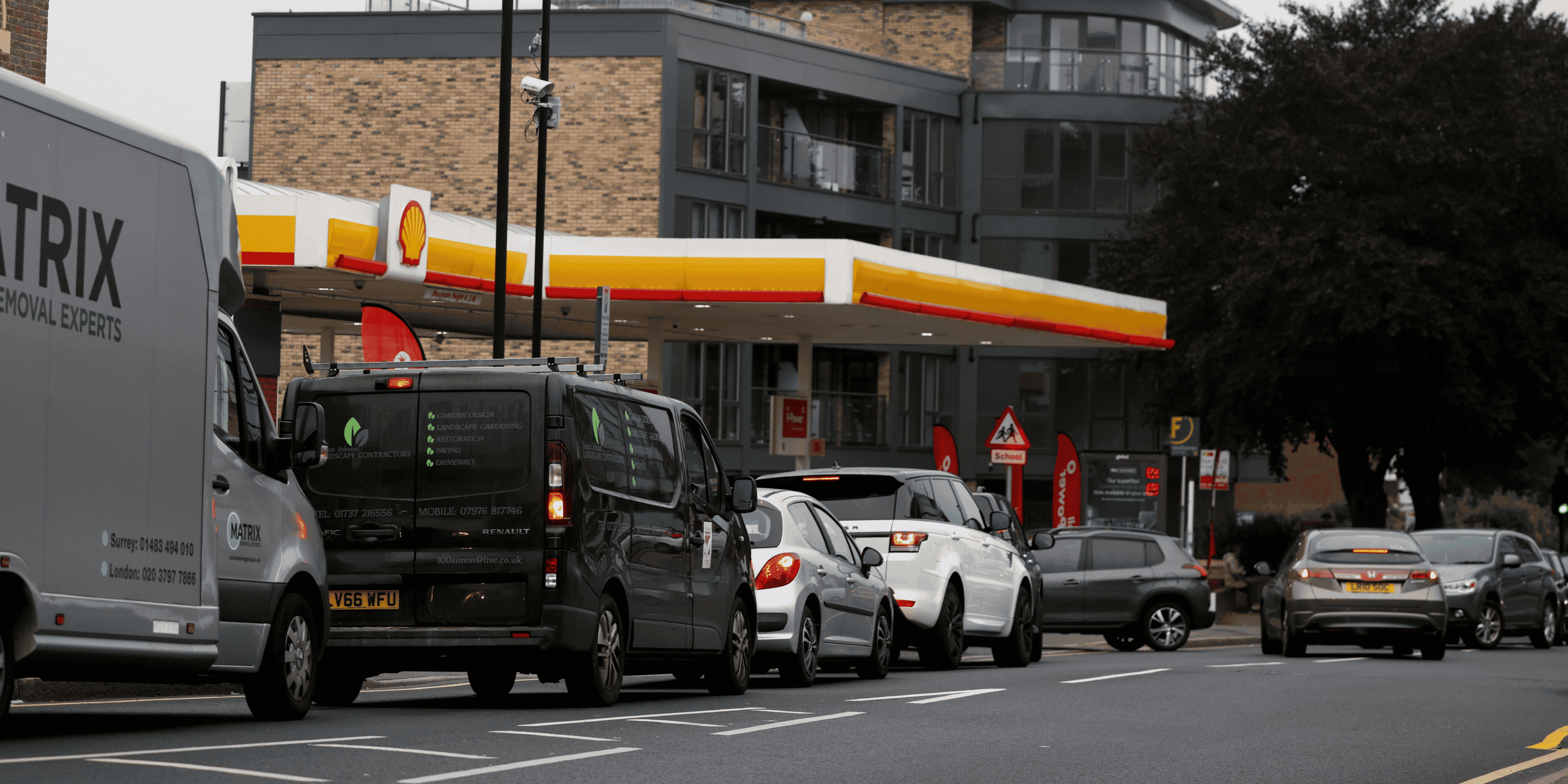 Penurie d'essence en gb: un ministre pointe du doigt les transporteurs