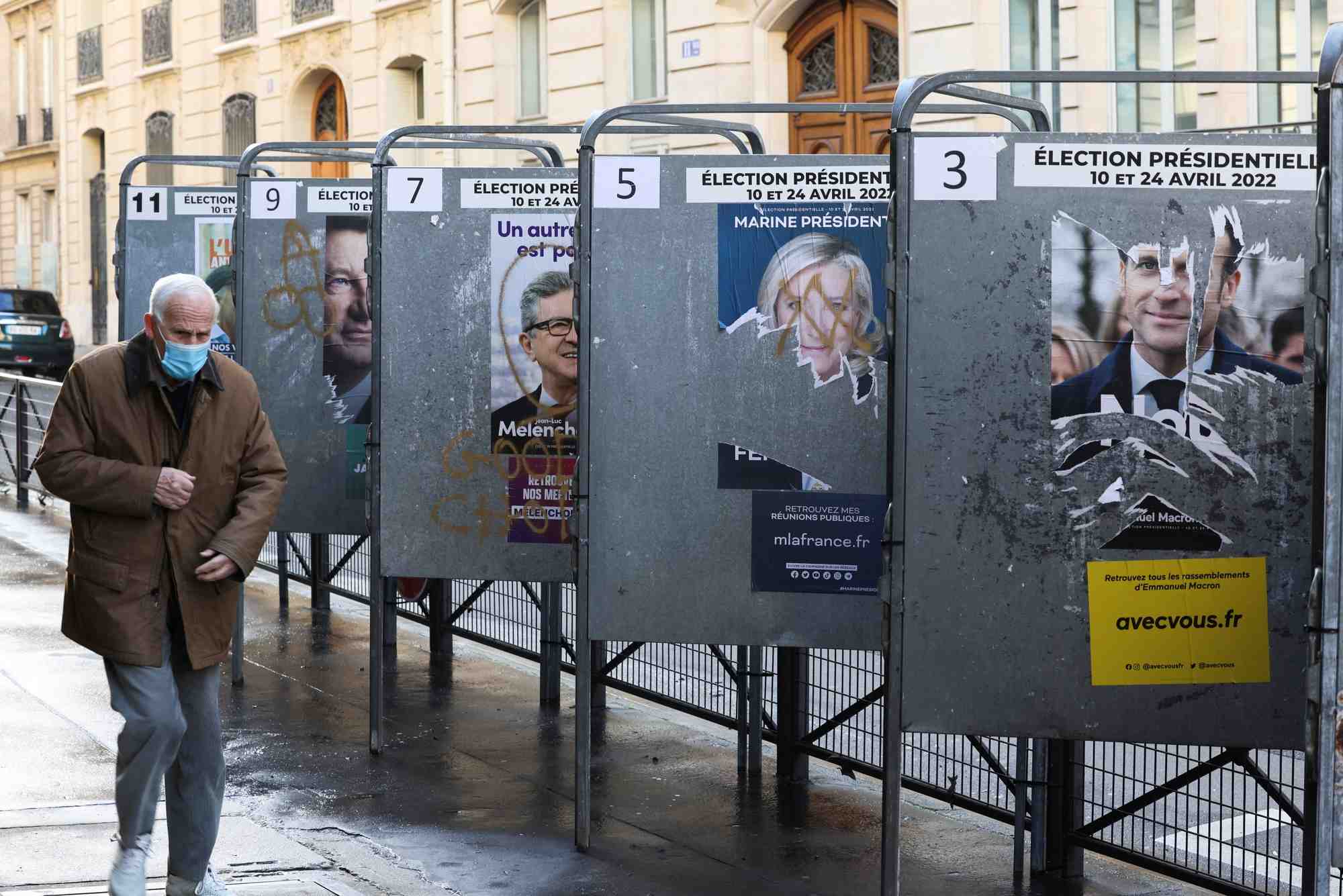 Pres de 49 millions de francais appeles aux urnes pour la presidentielle