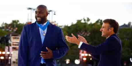 Qui de mieux placé que Teddy Riner, grand admirateur du Japon, que pour inaugurer le pavillon France à Osaka ?