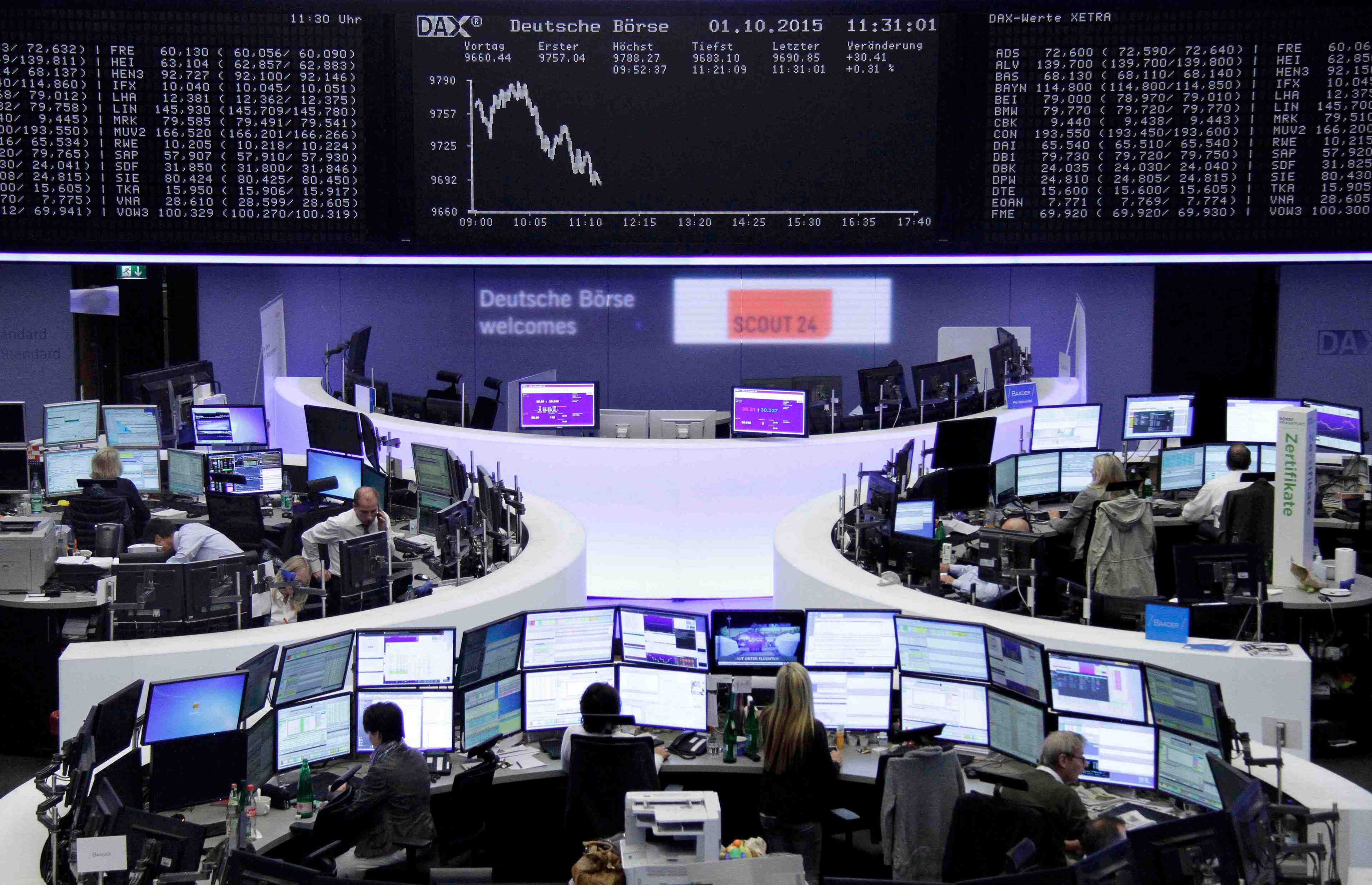 Les bourses europeennes avancent a la mi-seance