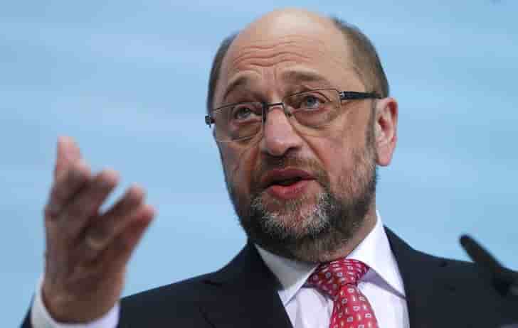 Schulz denonce la politique "anti-americaine" de trump
