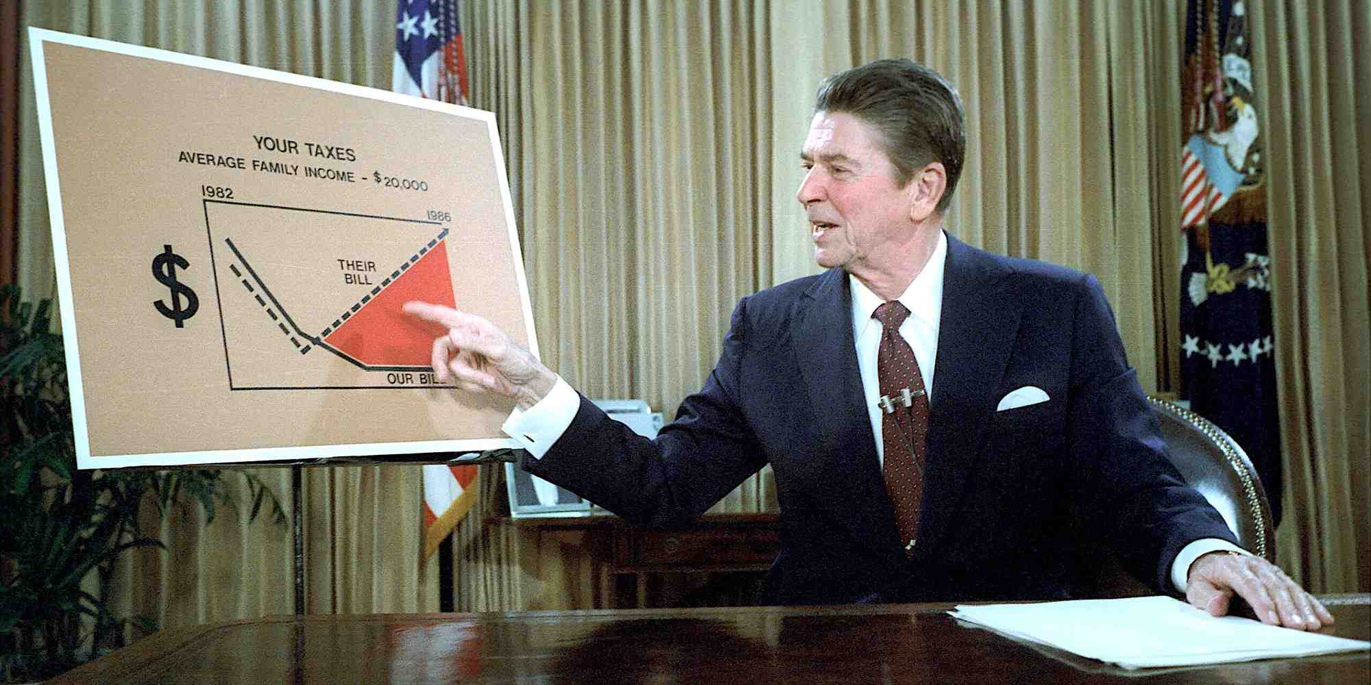 President Ronald Reagan en 1981