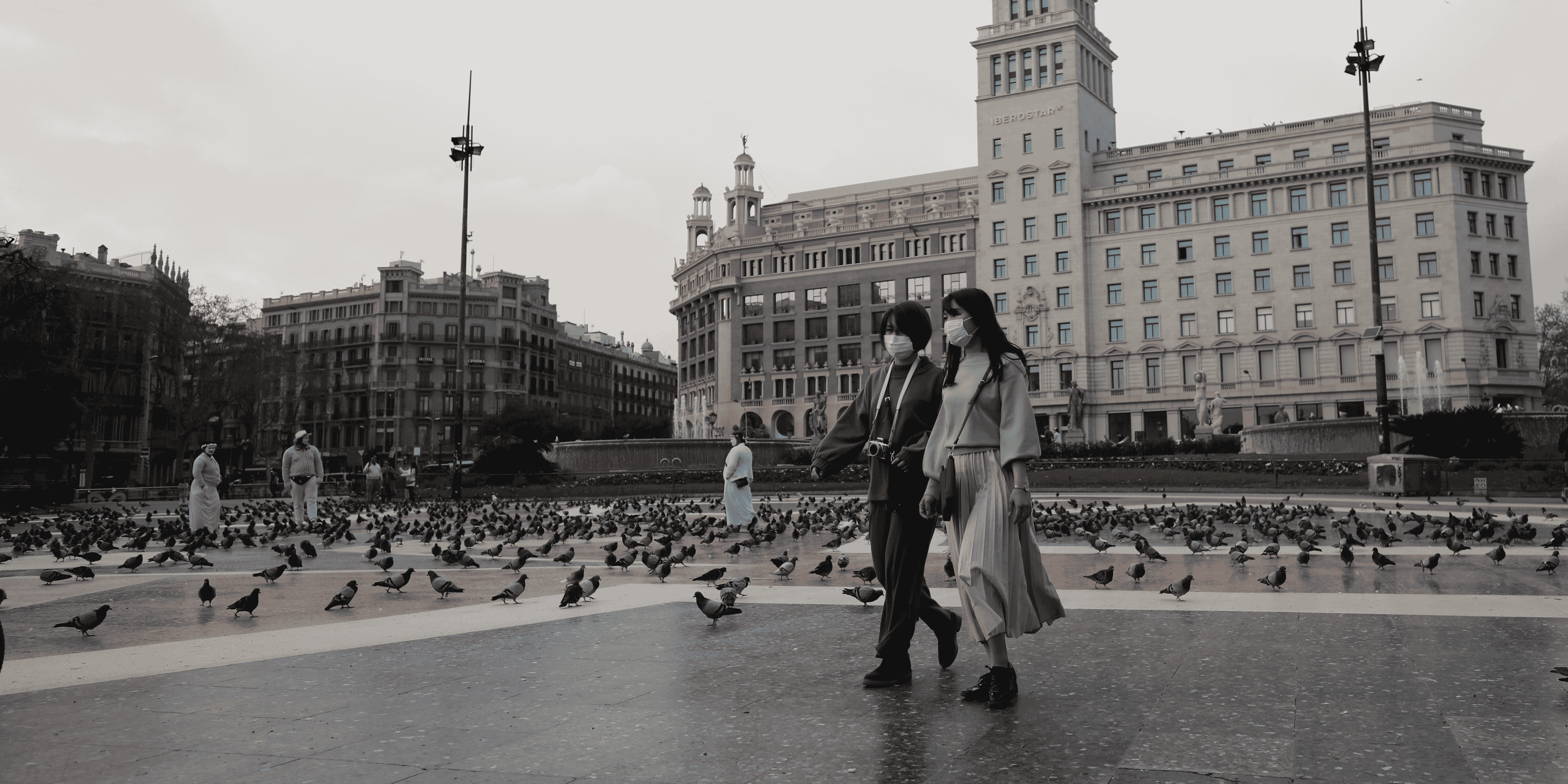 Coronavirus: les habitants de barcelone pries de rester chez eux