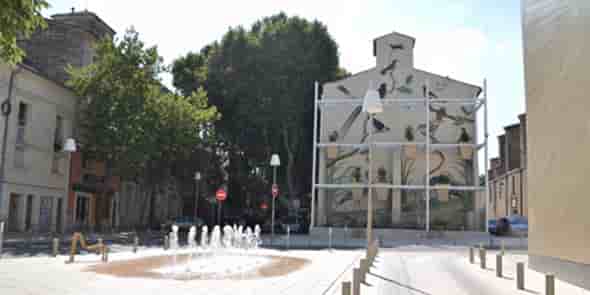 Centre ville de Lunel (Hérault)