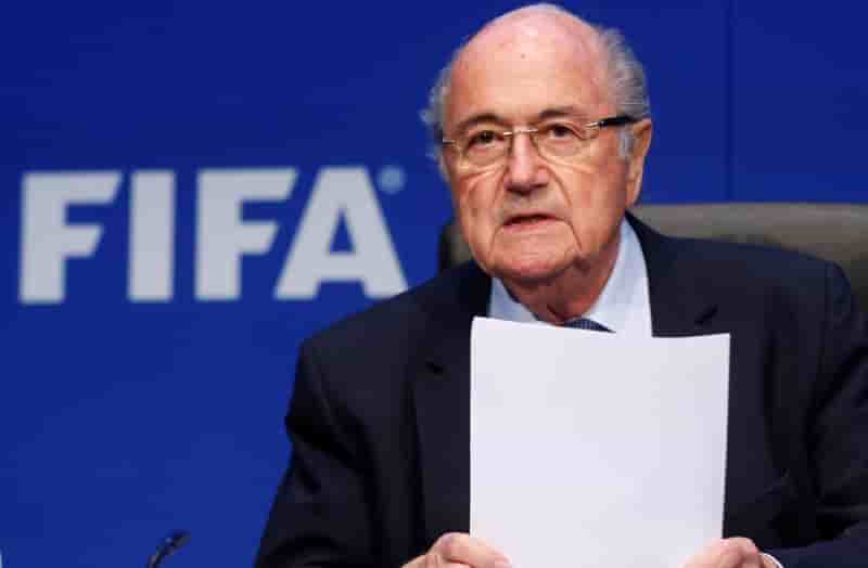 Sepp blatter annonce son depart de la presidence de la fifa