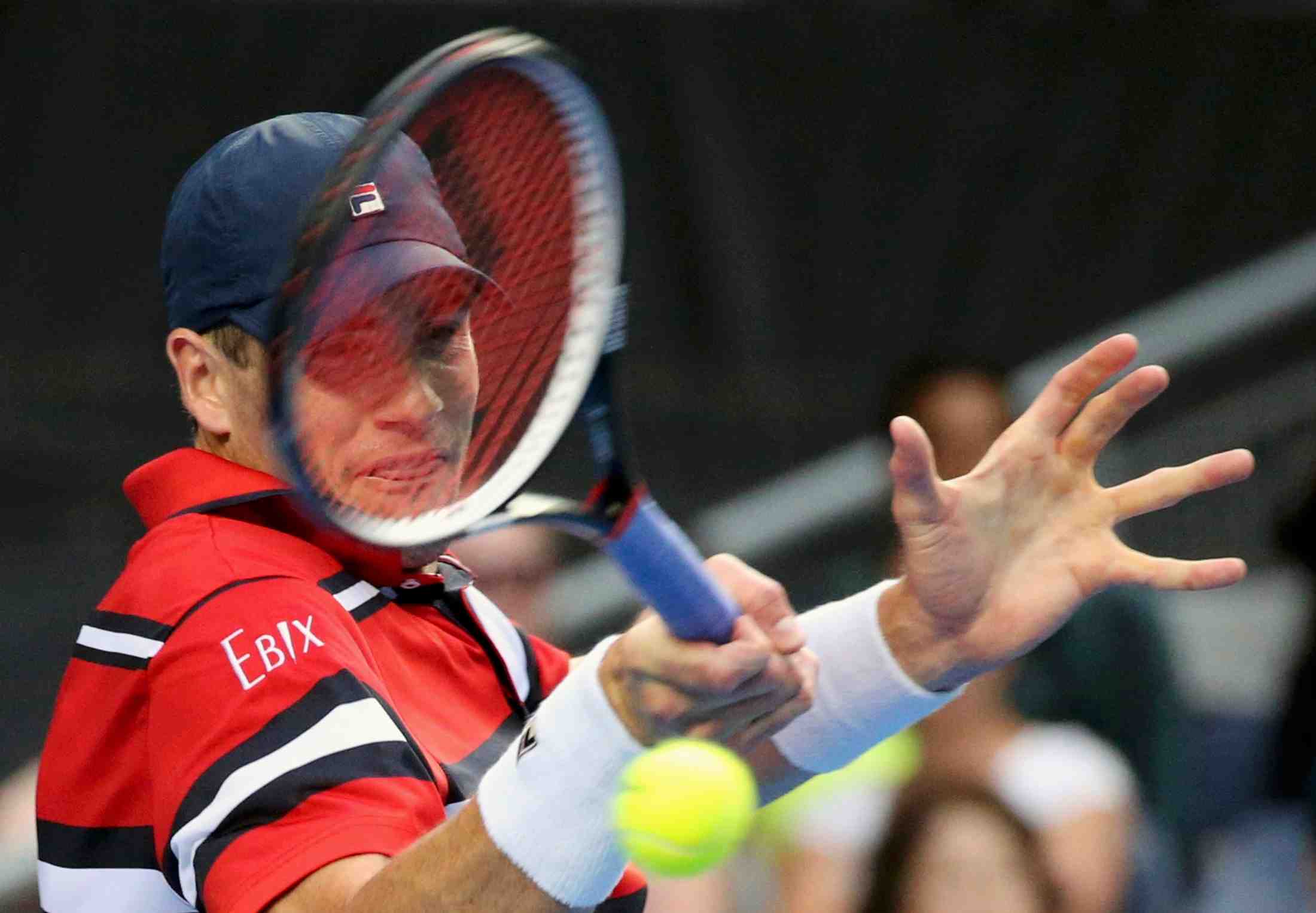 Mauvaise surprise pour john isner, tsonga-monteiro reporte