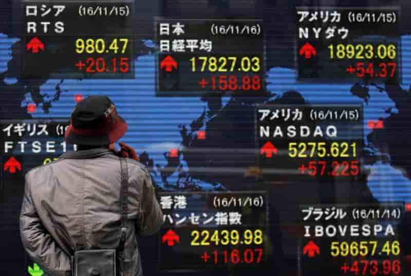 Le nikkei a tokyo finit en baisse de 0,14%