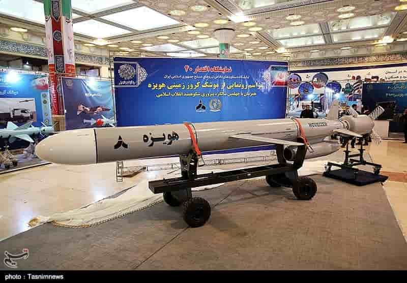 L'iran devoile son nouveau missile de croisiere
