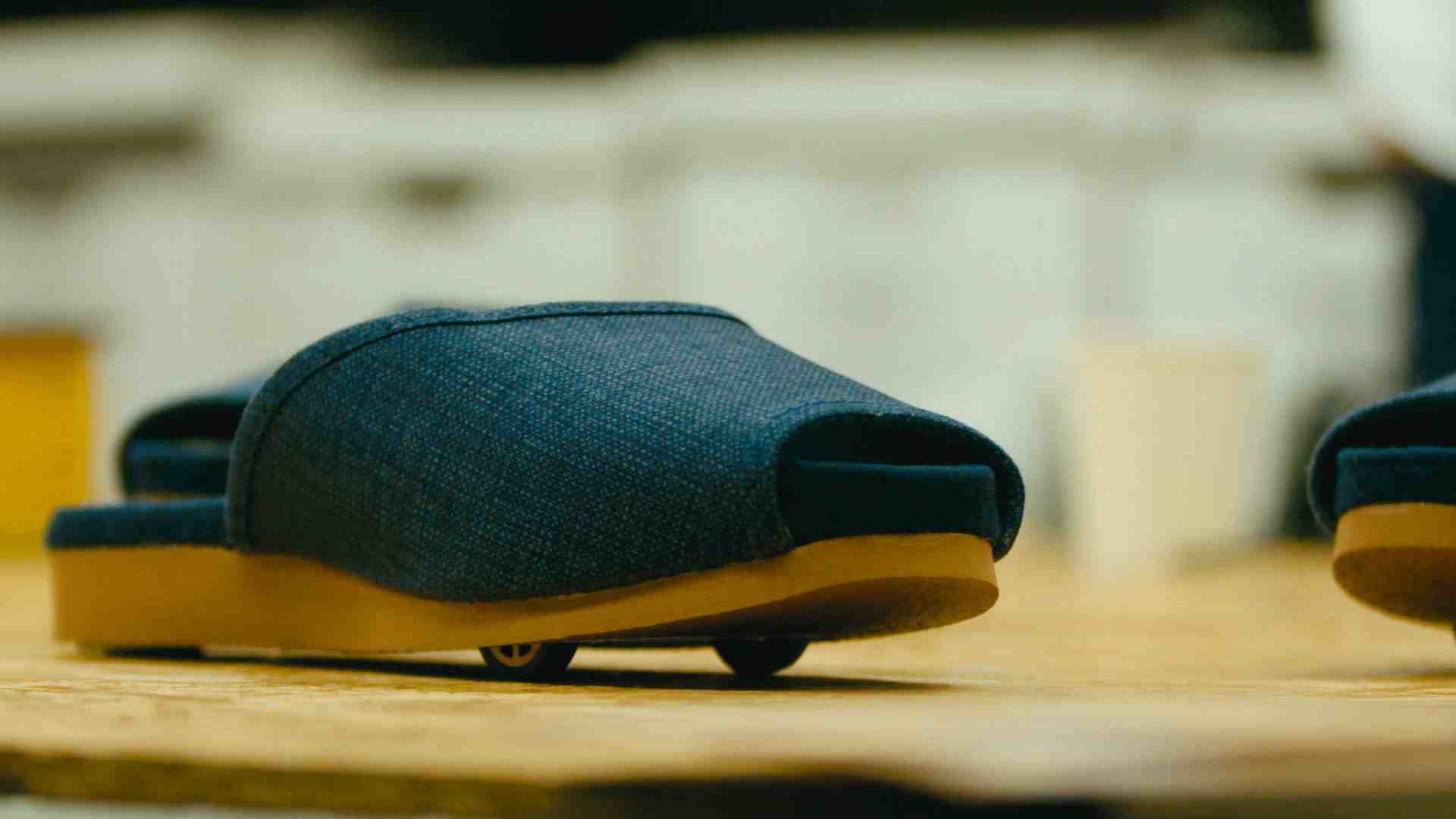 Des chaussons autonomes dans une auberge traditionnelle du japon