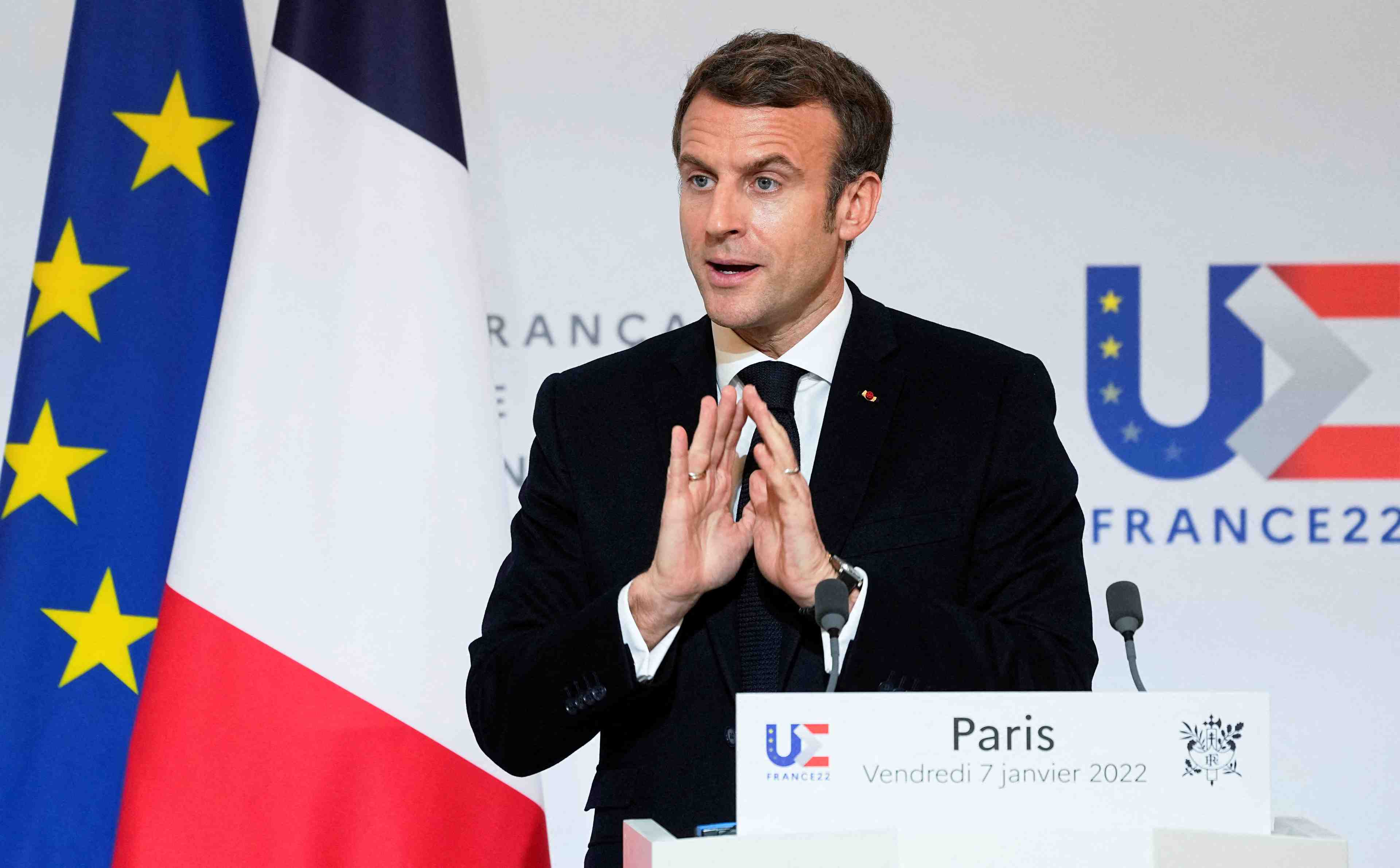 Ukraine: la france aura de nouvelles discussions avec la russie, dit macron