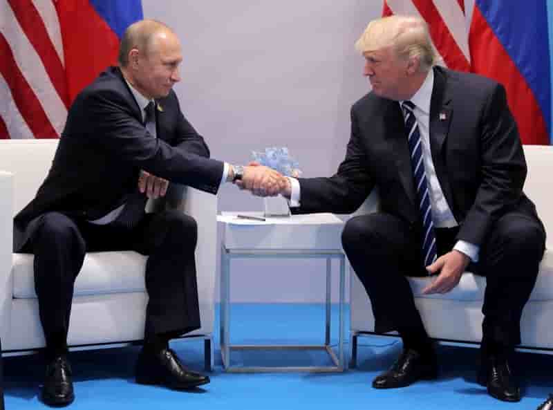 Trump felicite poutine pour sa reelection
