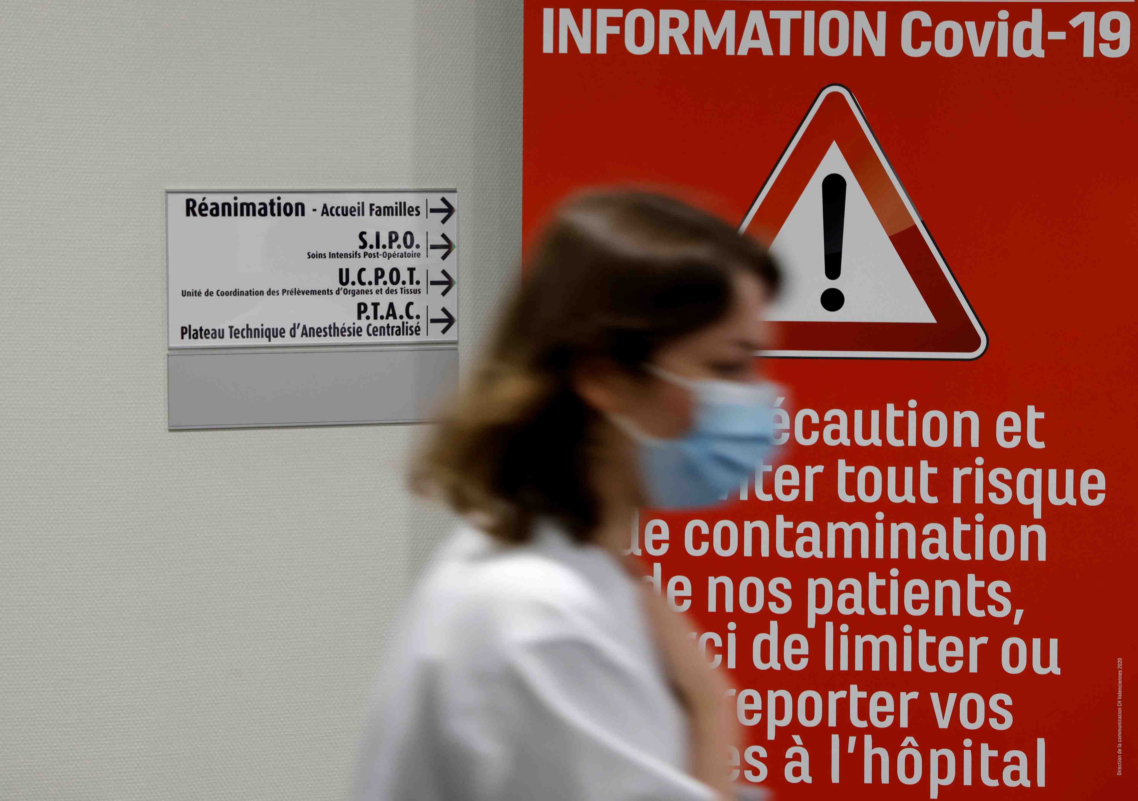 France: 113 deces a l'hopital en 24h dus au covid-19