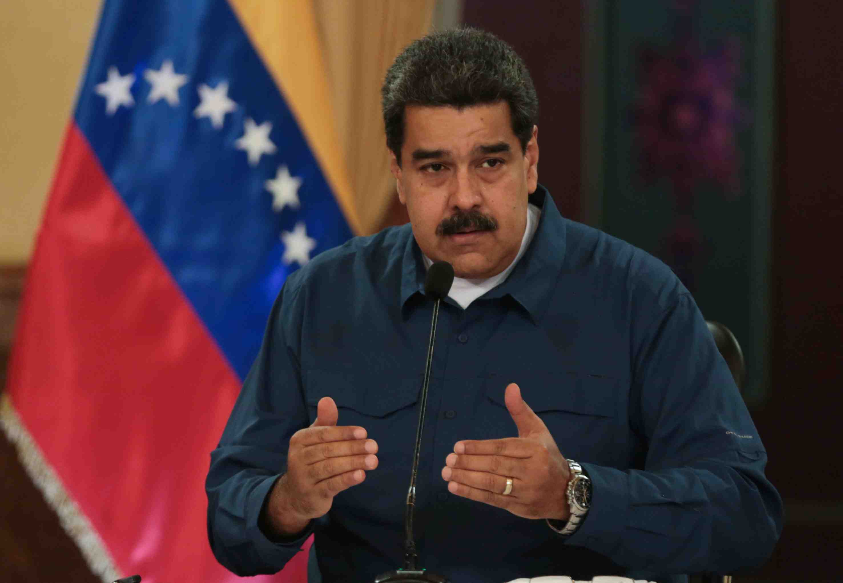 Deux militaires arretes apres l'explosion de drones au venezuela