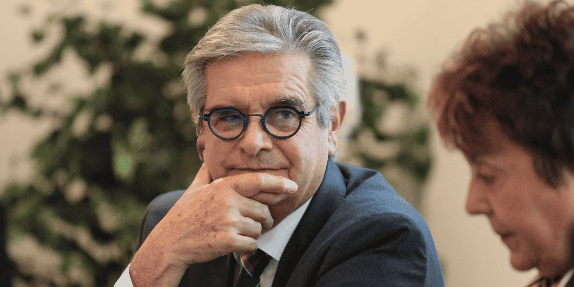 Georges Méric soutient le candidat de la gauche, Antoine Maurice, à l'occasion des élections municipales à Toulouse.