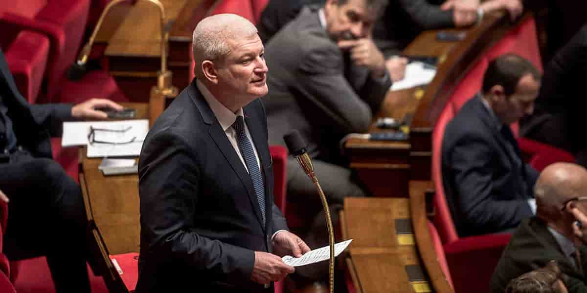 Olivier Falorni à l’Assemblée nationale en mars.