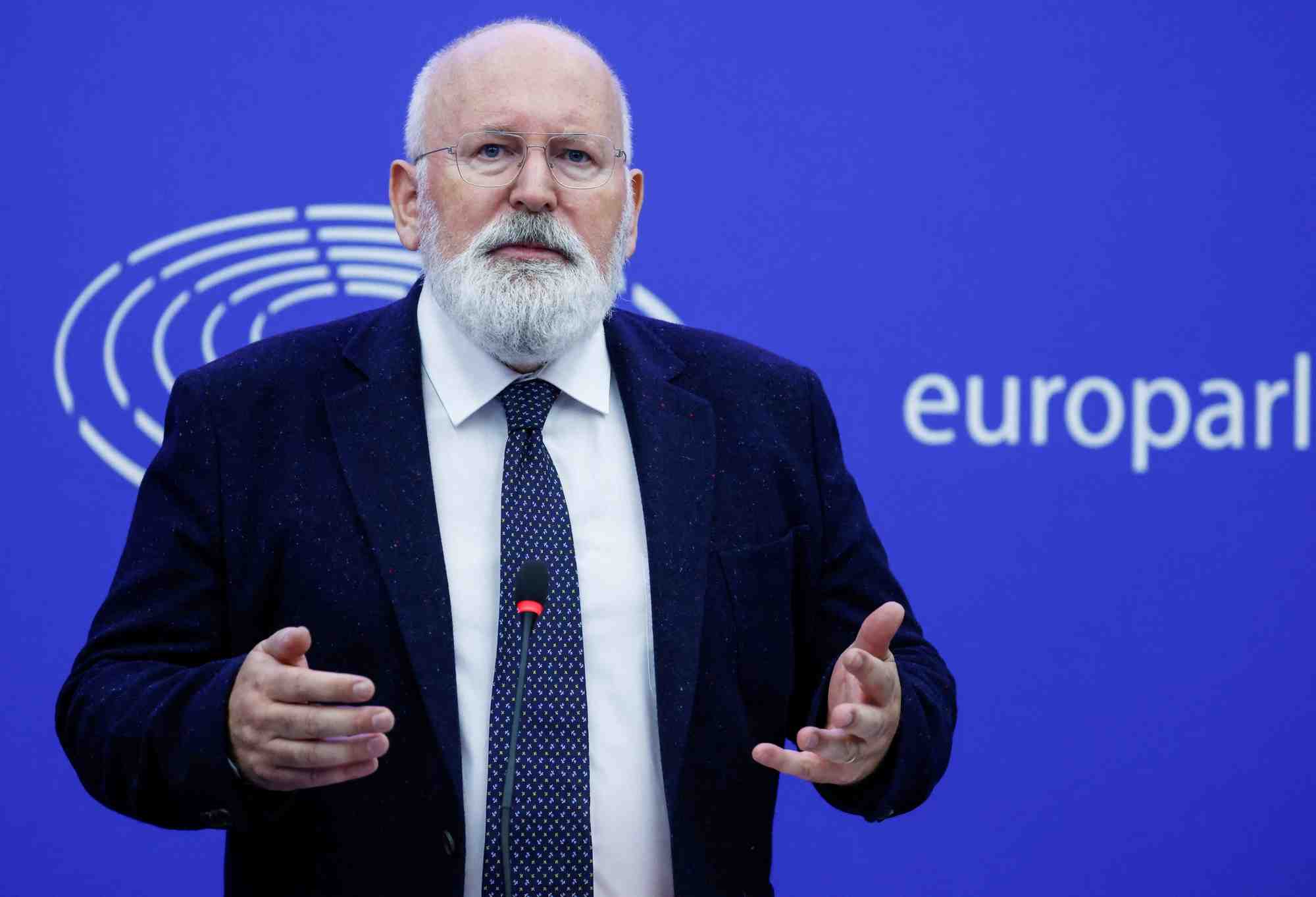 Photo du premier vice-president de la commission europeenne, frans timmermans