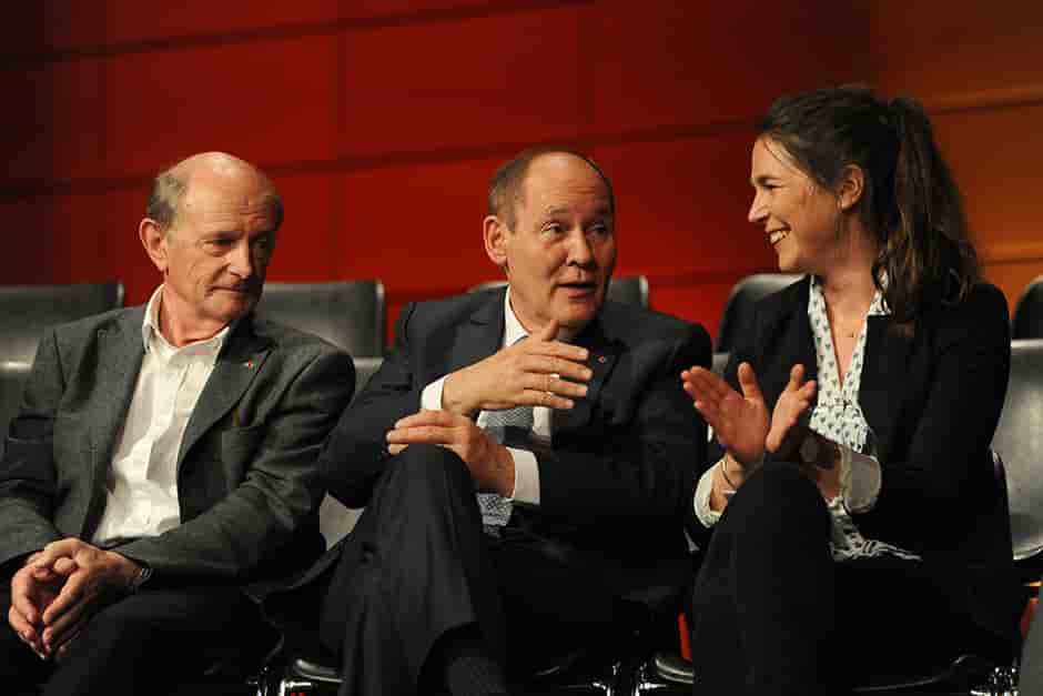 Discussion entre Jean-Louis Etienne, René Ricol et Léna Geitner à l'occasion du 10e Prix de l'esprit d'entreprendre