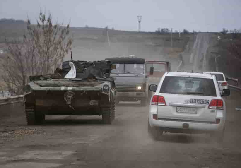 Un membre de l'osce tue dans l'est de l'ukraine