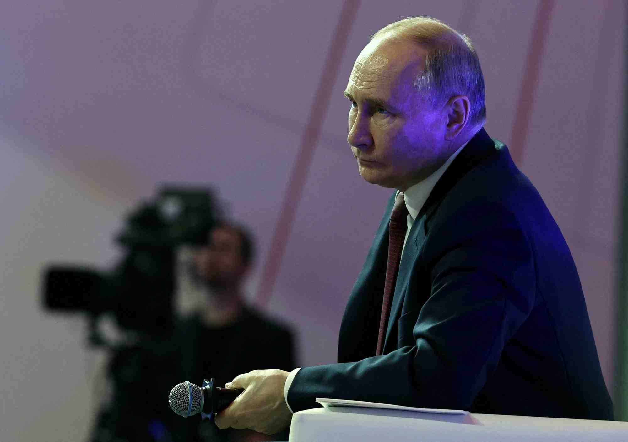 Le president russe vladimir poutine