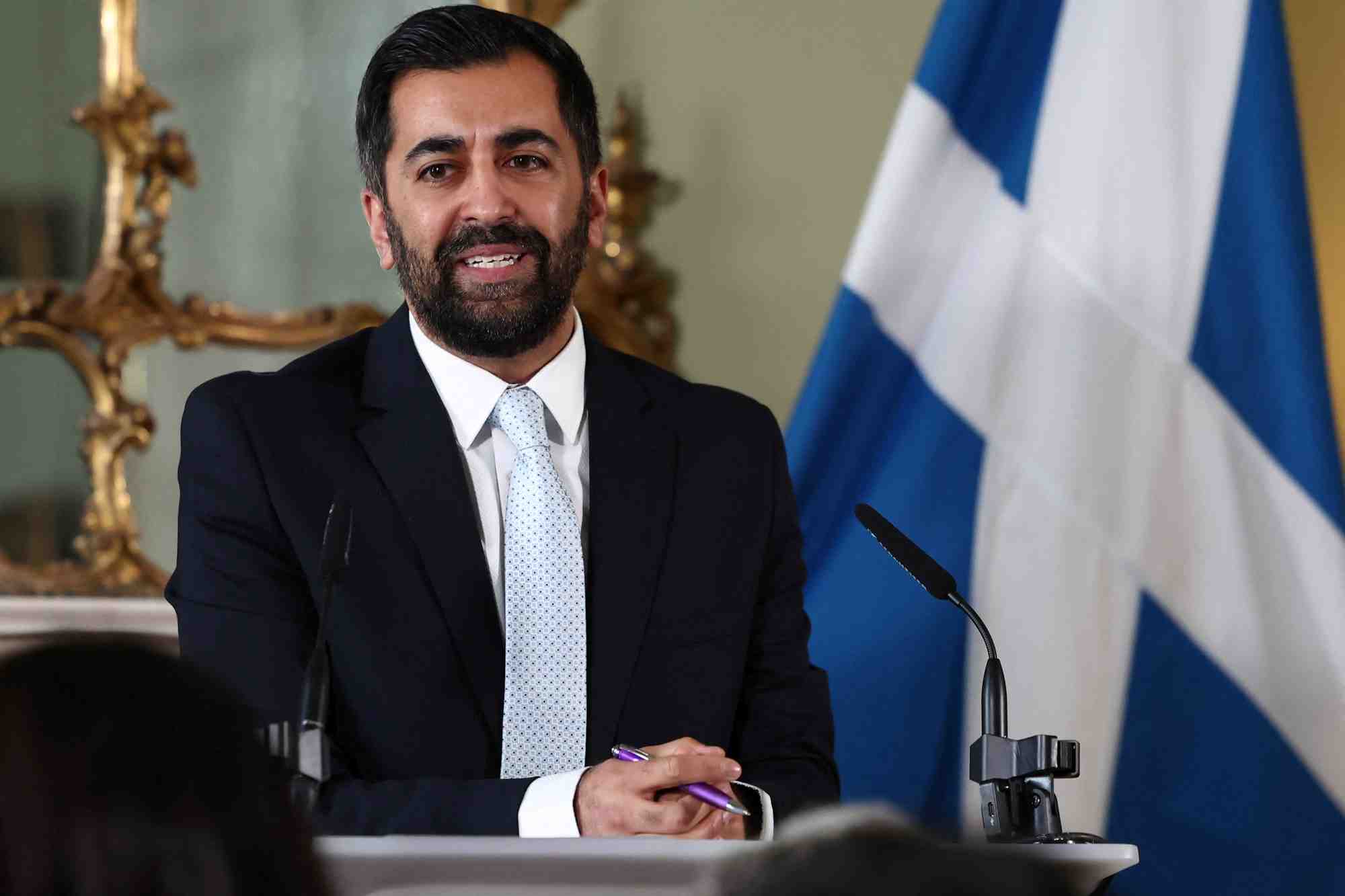 Le premier ministre ecossais humza yousaf