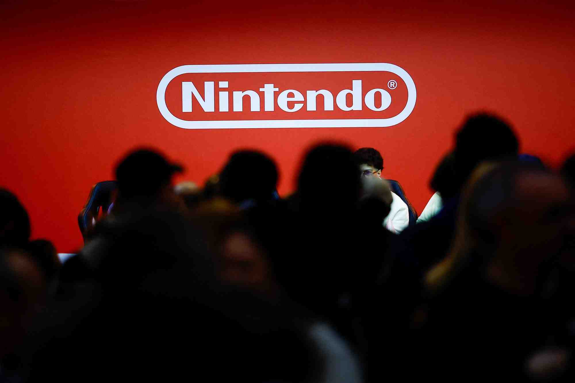 Le logo de nintendo lors de la paris games week