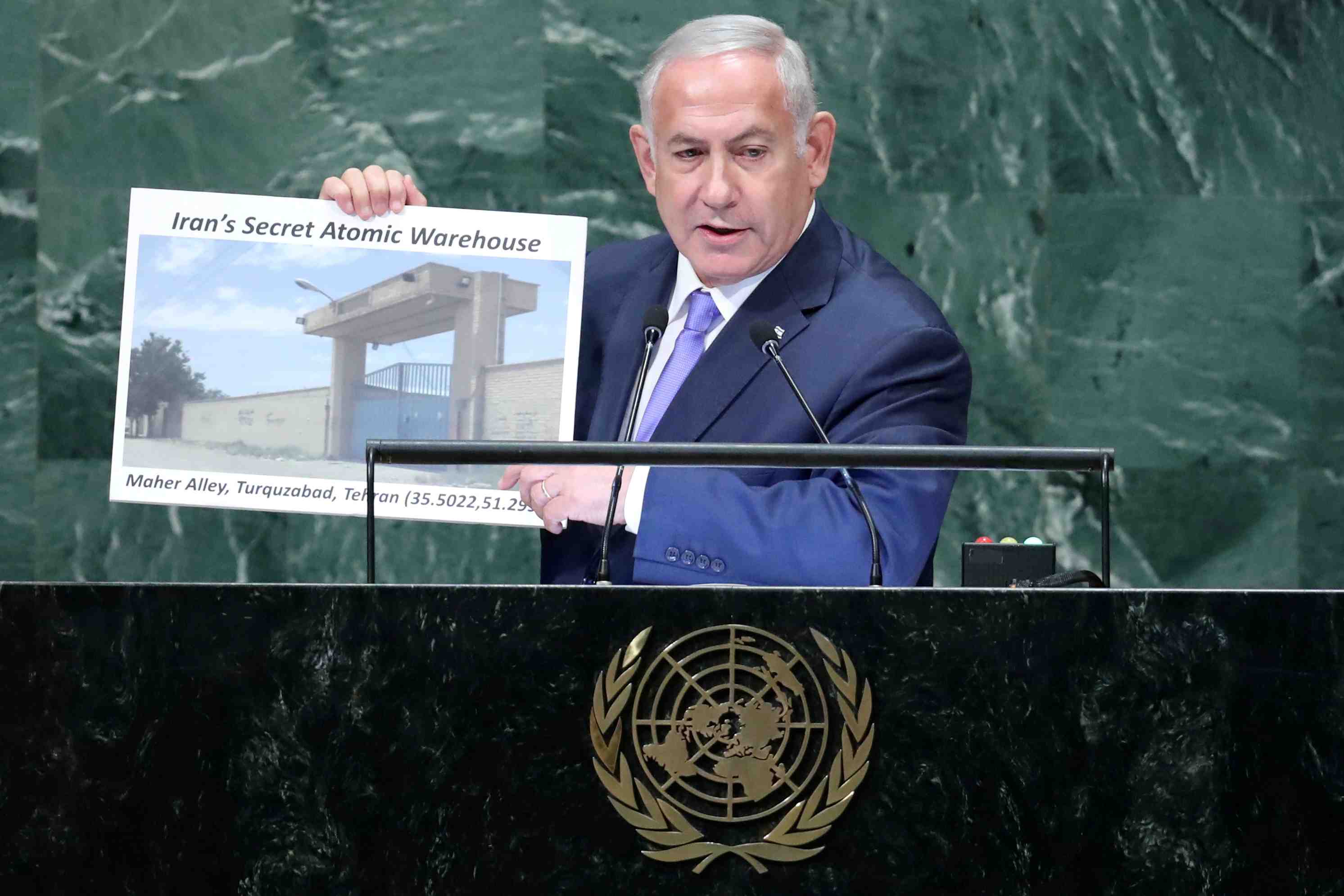 Israel accuse l'iran de cacher du materiel nucleaire a teheran
