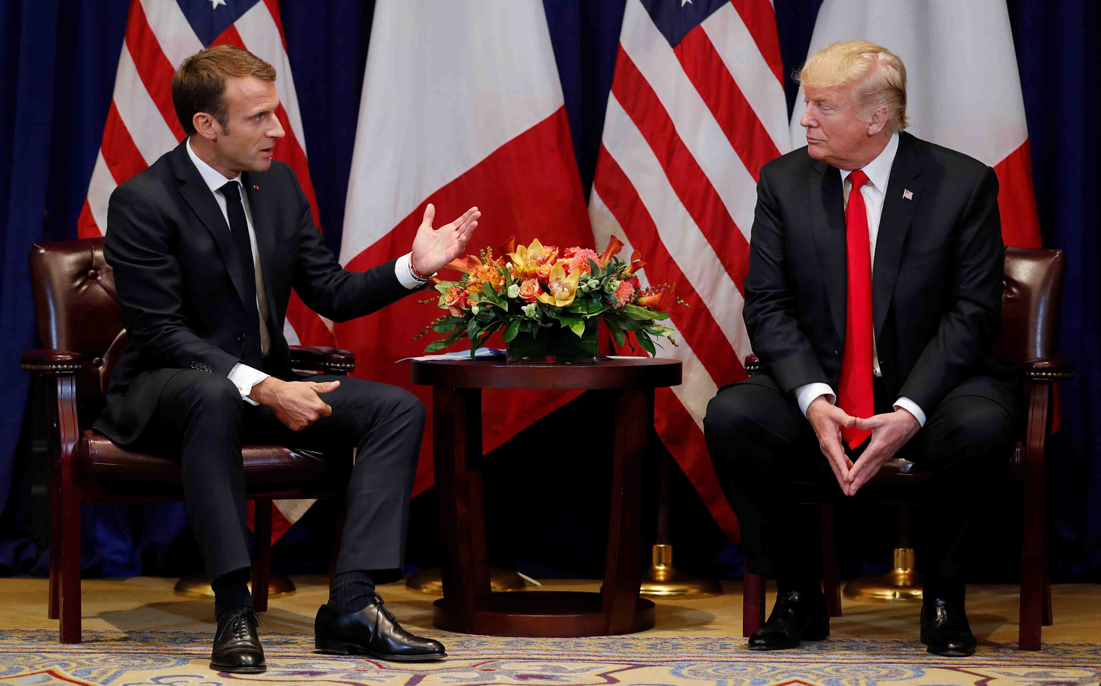 Iran et commerce au menu de la rencontre macron-trump le 6 juin