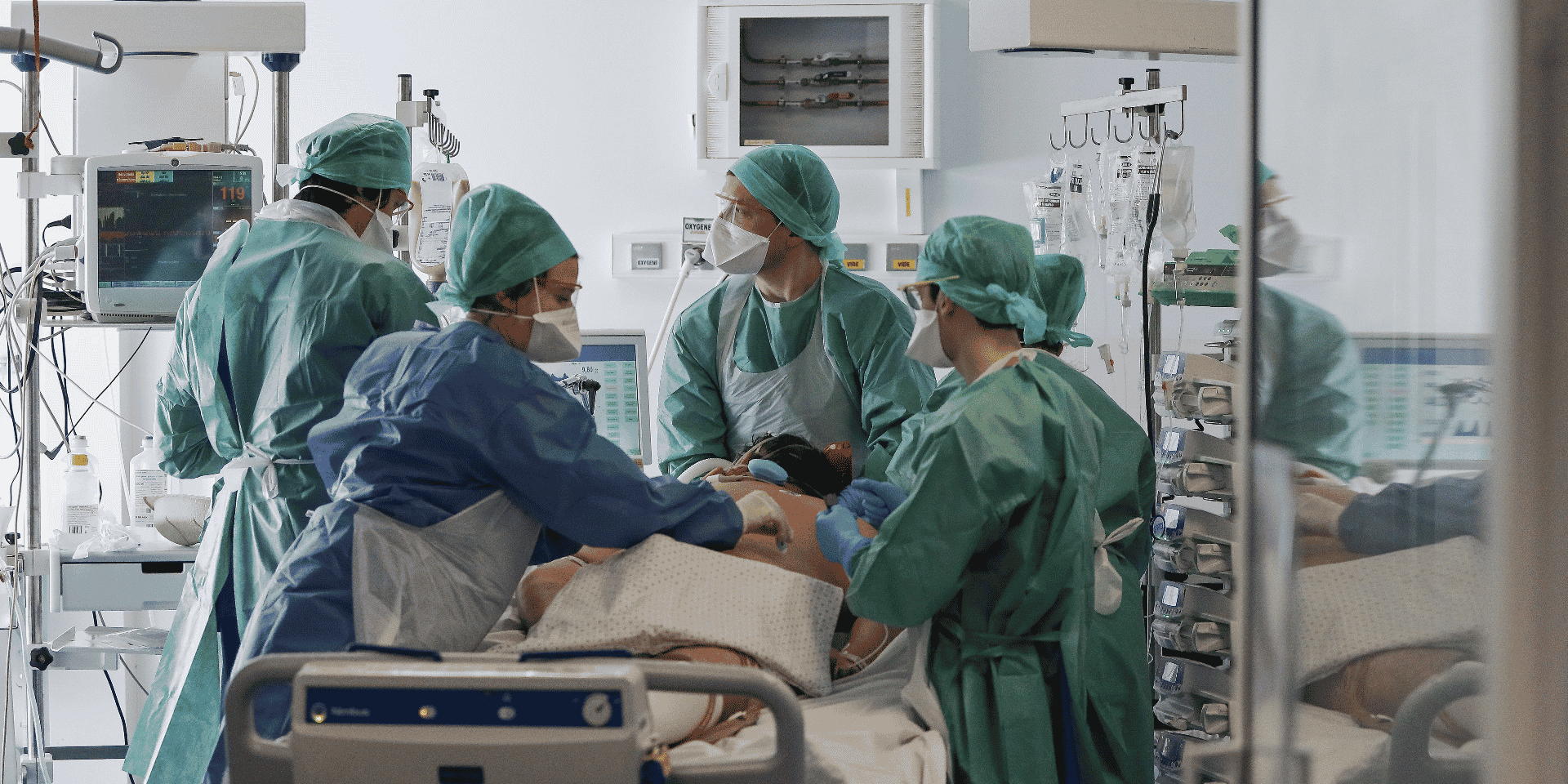 Patient covid-19 CHU Bordeaux