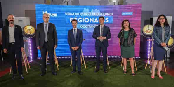 DEBAT Régionales Occitanie le 1e juin 2021