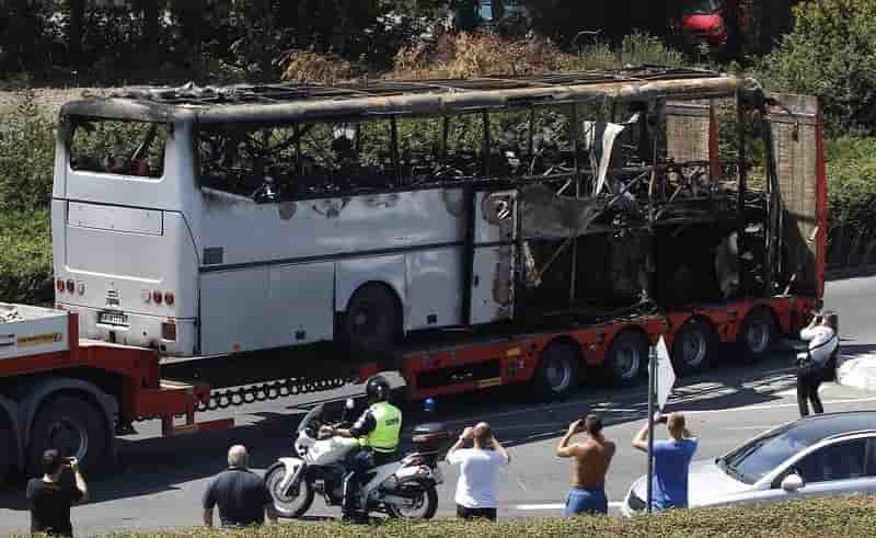 Deux inculpations pour l'attentat de bourgas, en 2012 en bulgarie