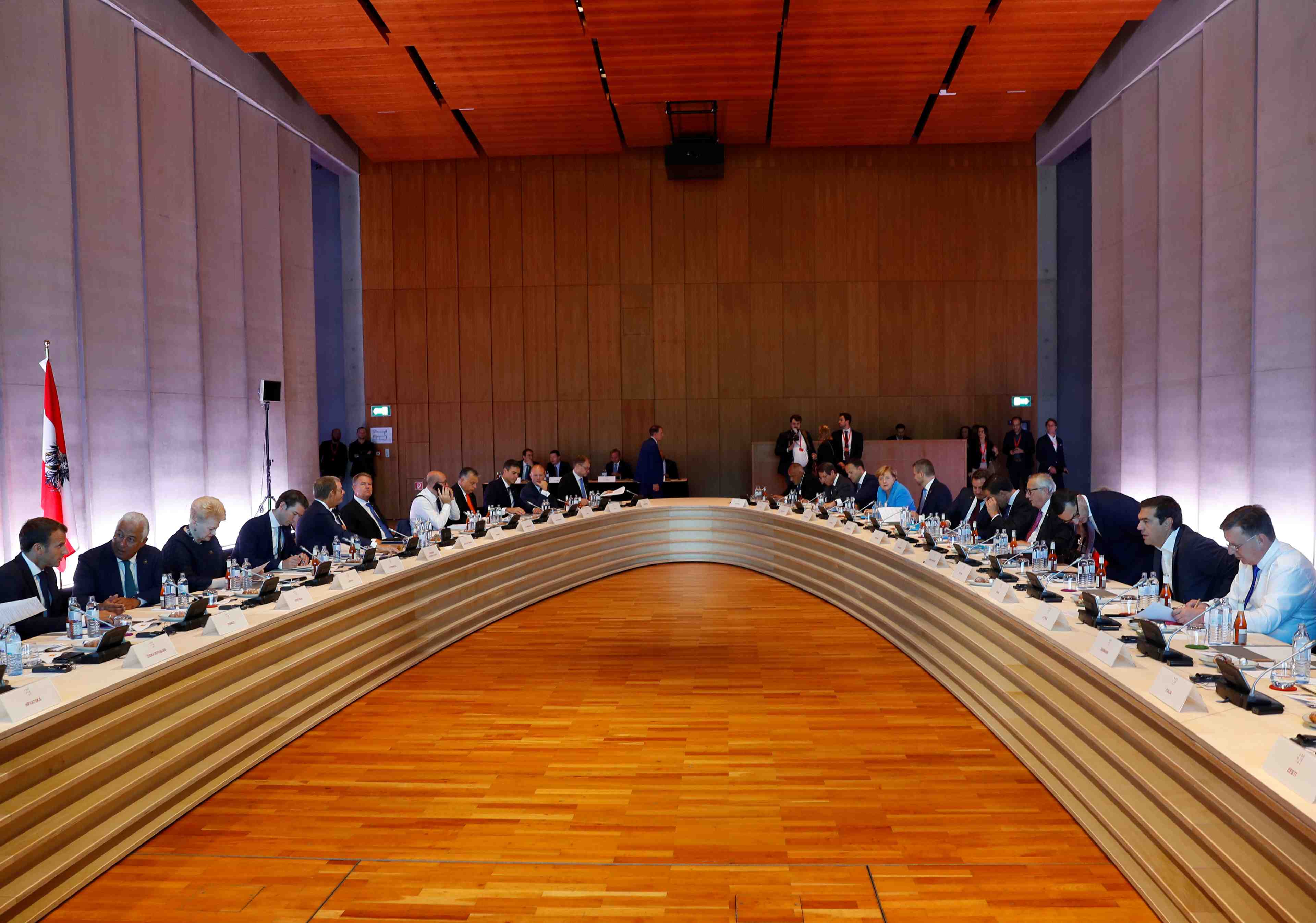 Les europeens tentent d'apaiser les tensions sur les migrations