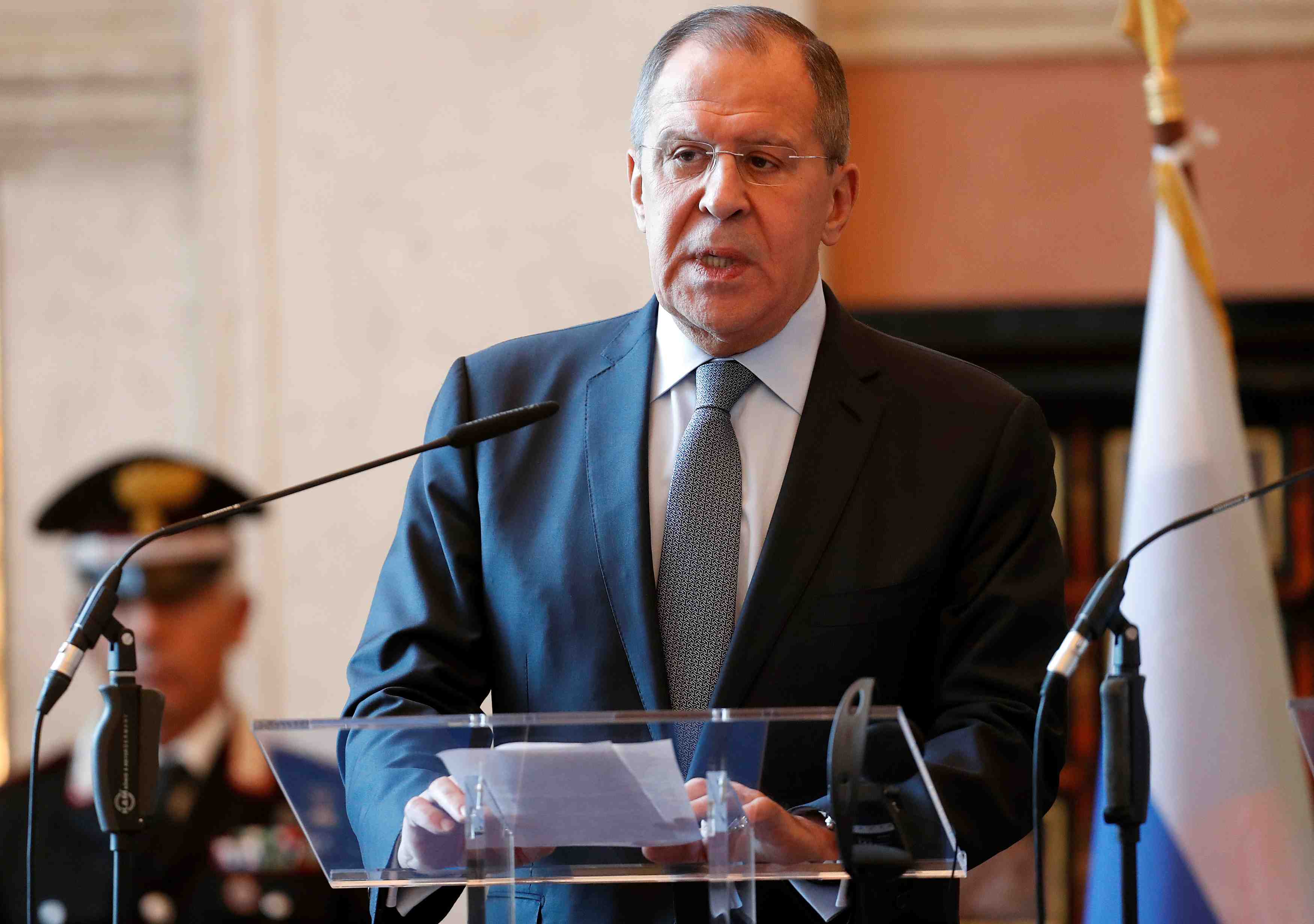 Coree: moscou accuse les etats-unis de "jouer avec le feu"