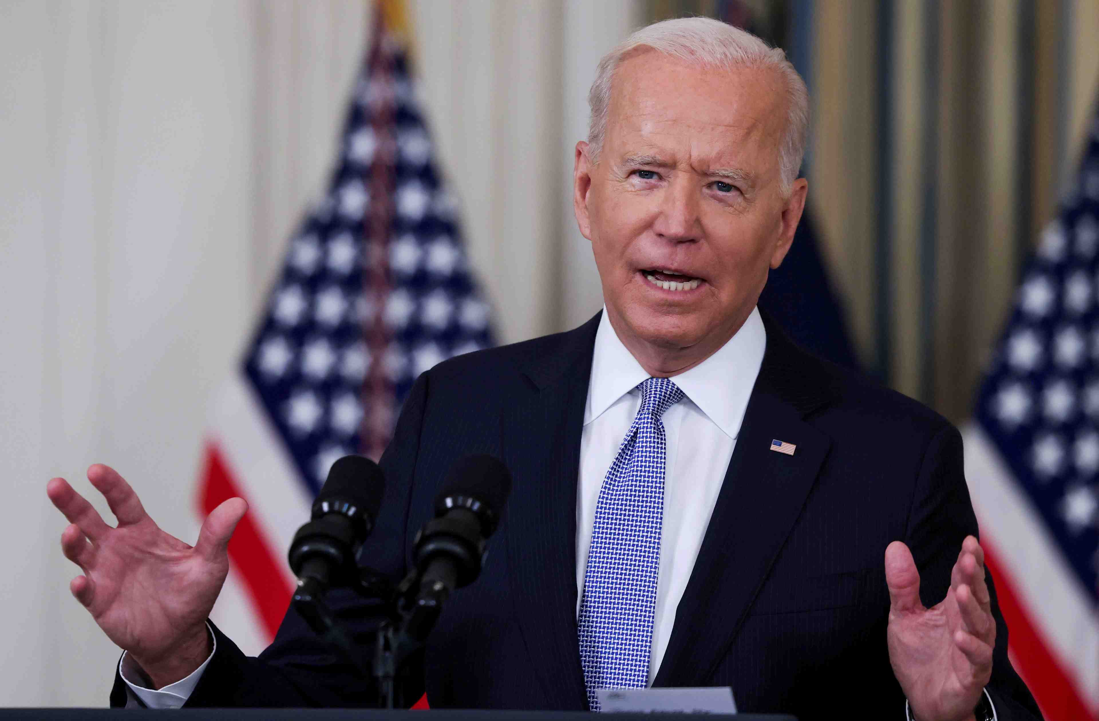Etats-unis: l'administration biden dit que bloquer l'obligation vaccinale pourrait couter des vies
