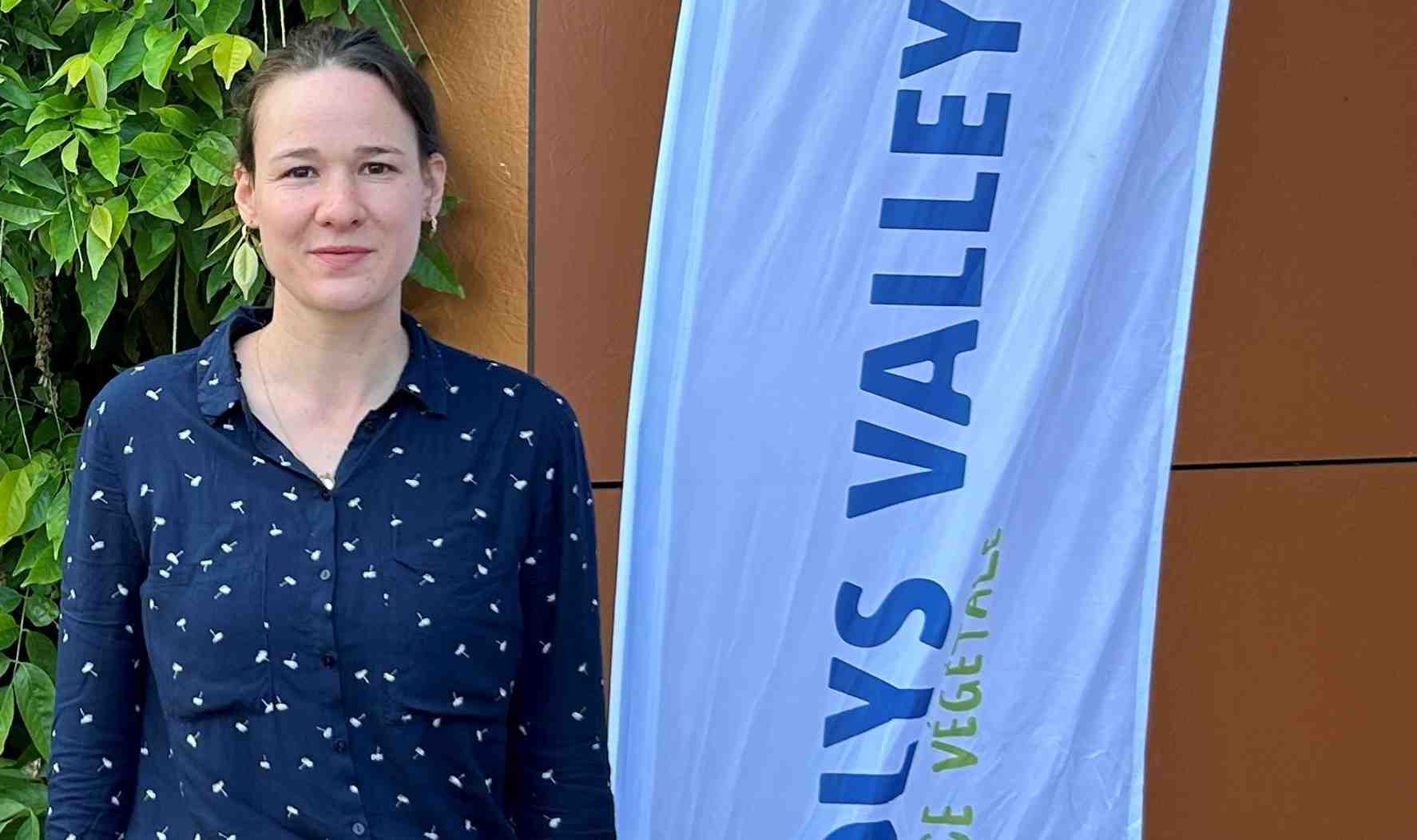 Flavie Delattre est la présidente de Vegepolys Valley, un pôle de compétitivité dédié au végétal.