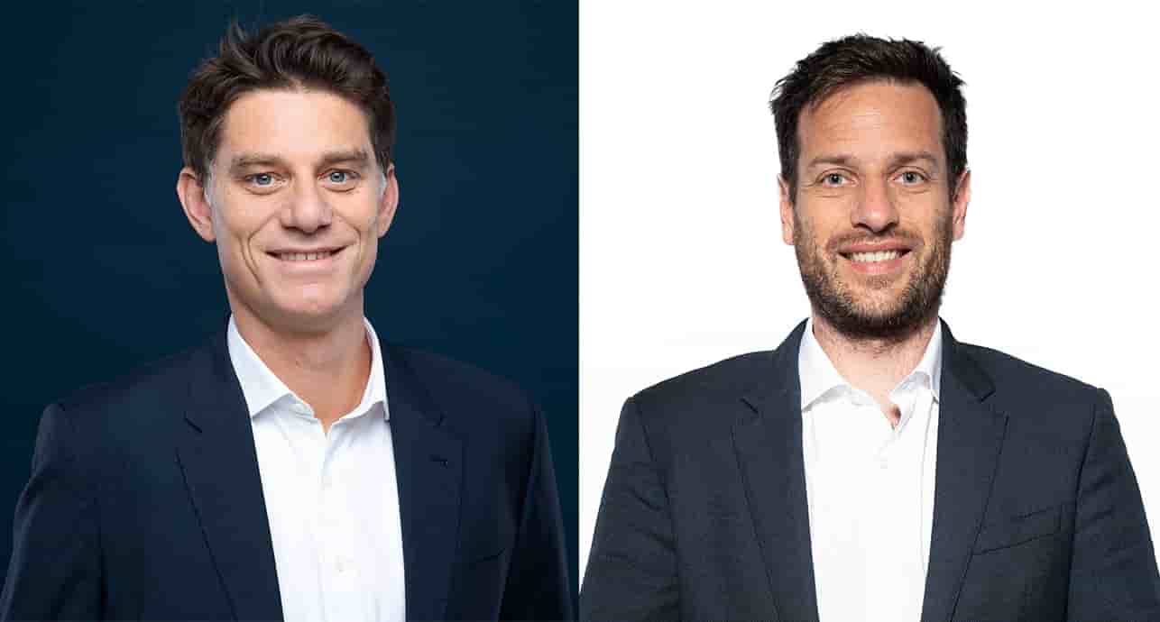Thomas Remoleur et Yoann Arzur, directeurs généraux d'Olbia et de Playground.