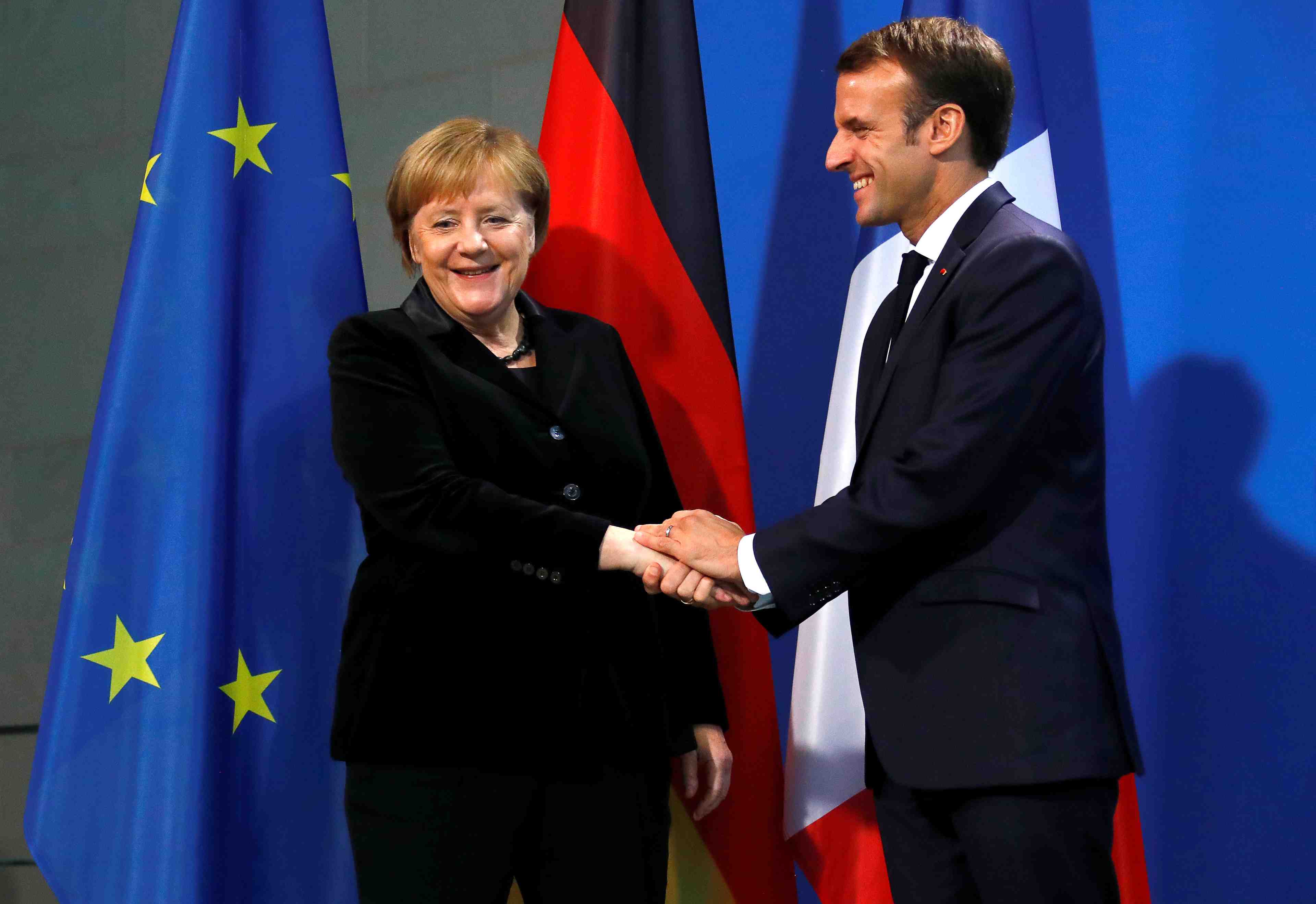 Macron et merkel signeront un "traite d'aix-la-chapelle" le 22/01