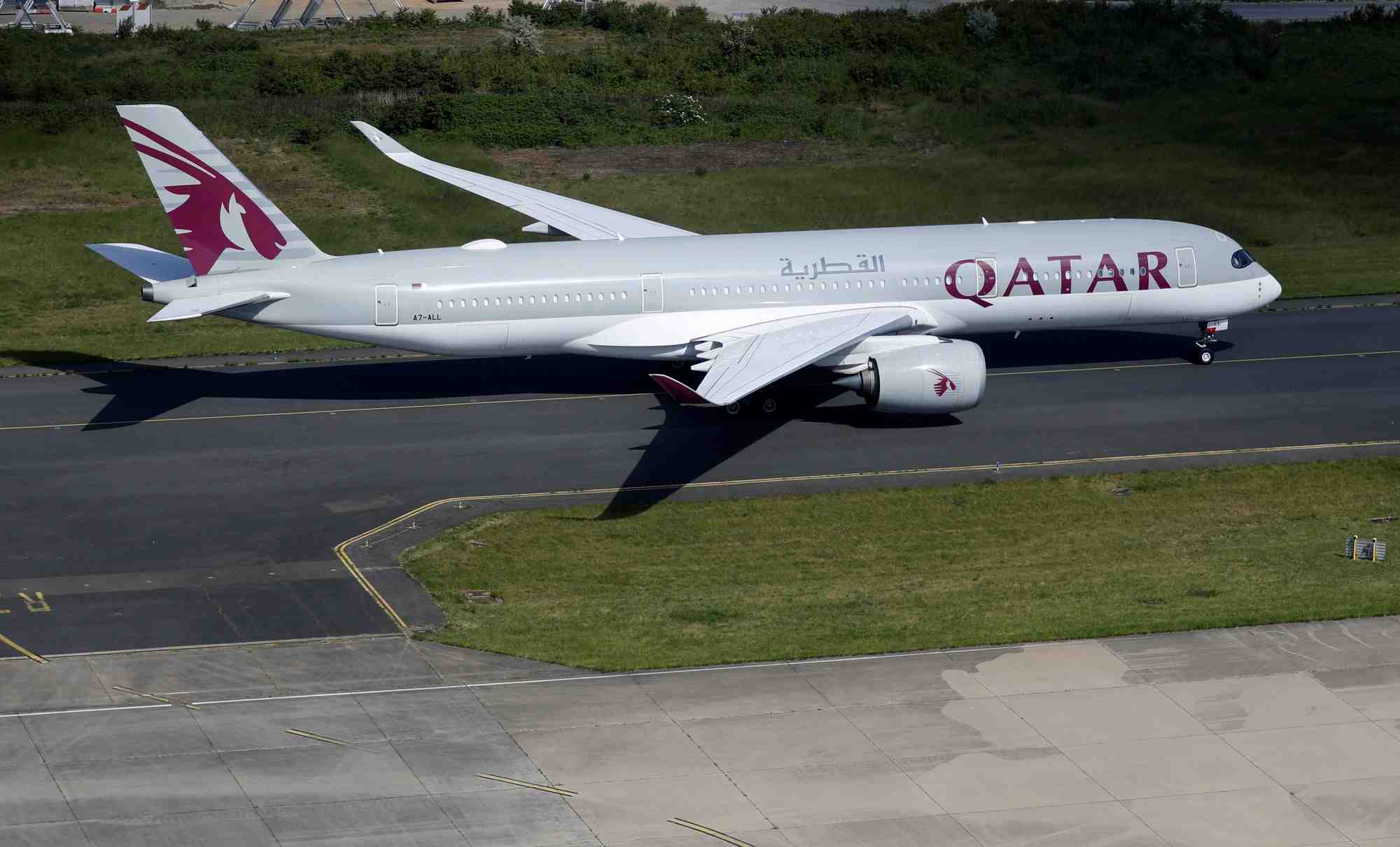 Qatar airways suspend la reception d'airbus a350