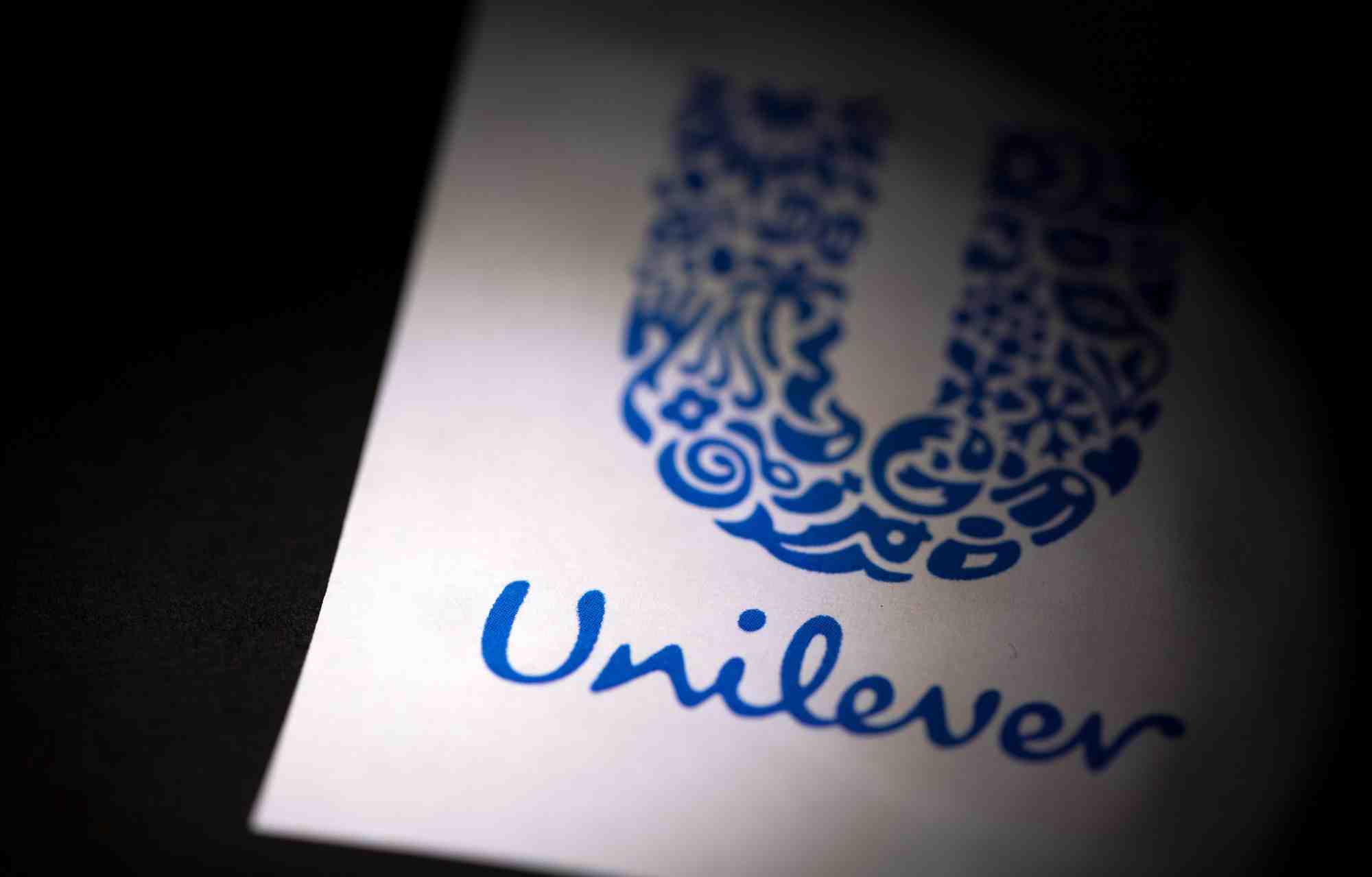 Illustration du logo de la societe britannique unilever
