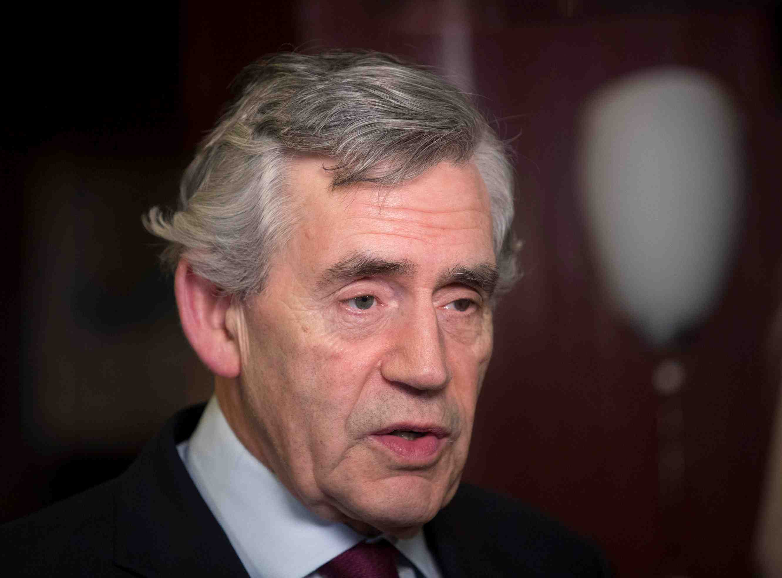 Gordon brown pour un report du brexit et un debat citoyen