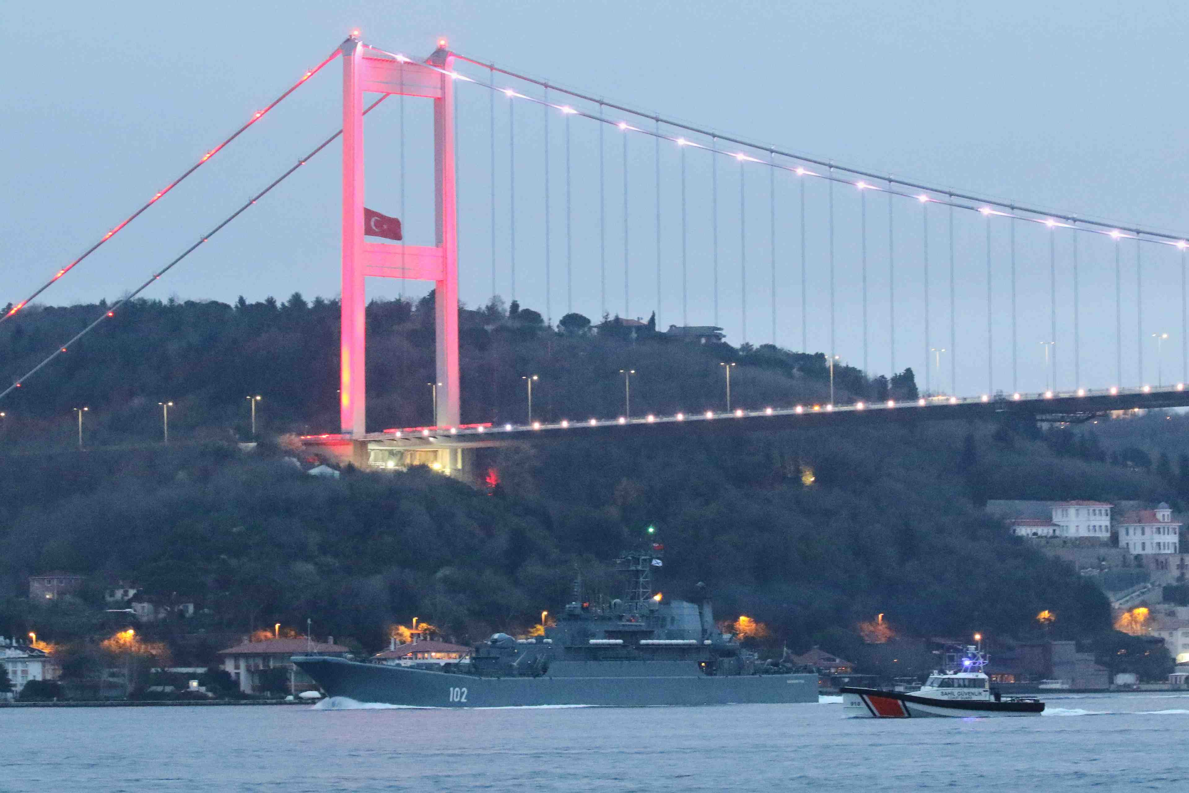 La russie renforce sa presence navale en mer noire