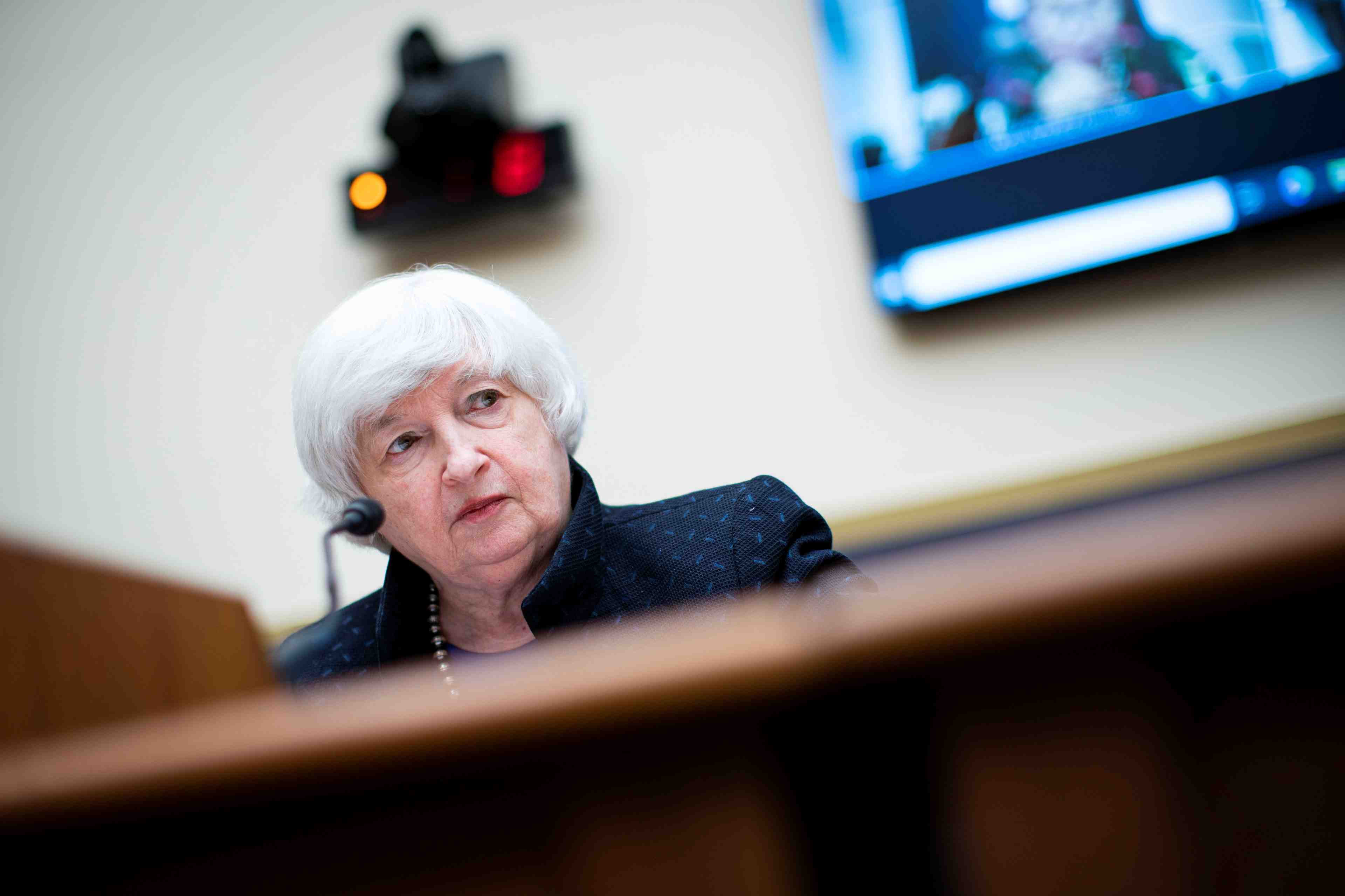 Yellen optimiste sur la ratification de la taxe mondiale aux etats-unis