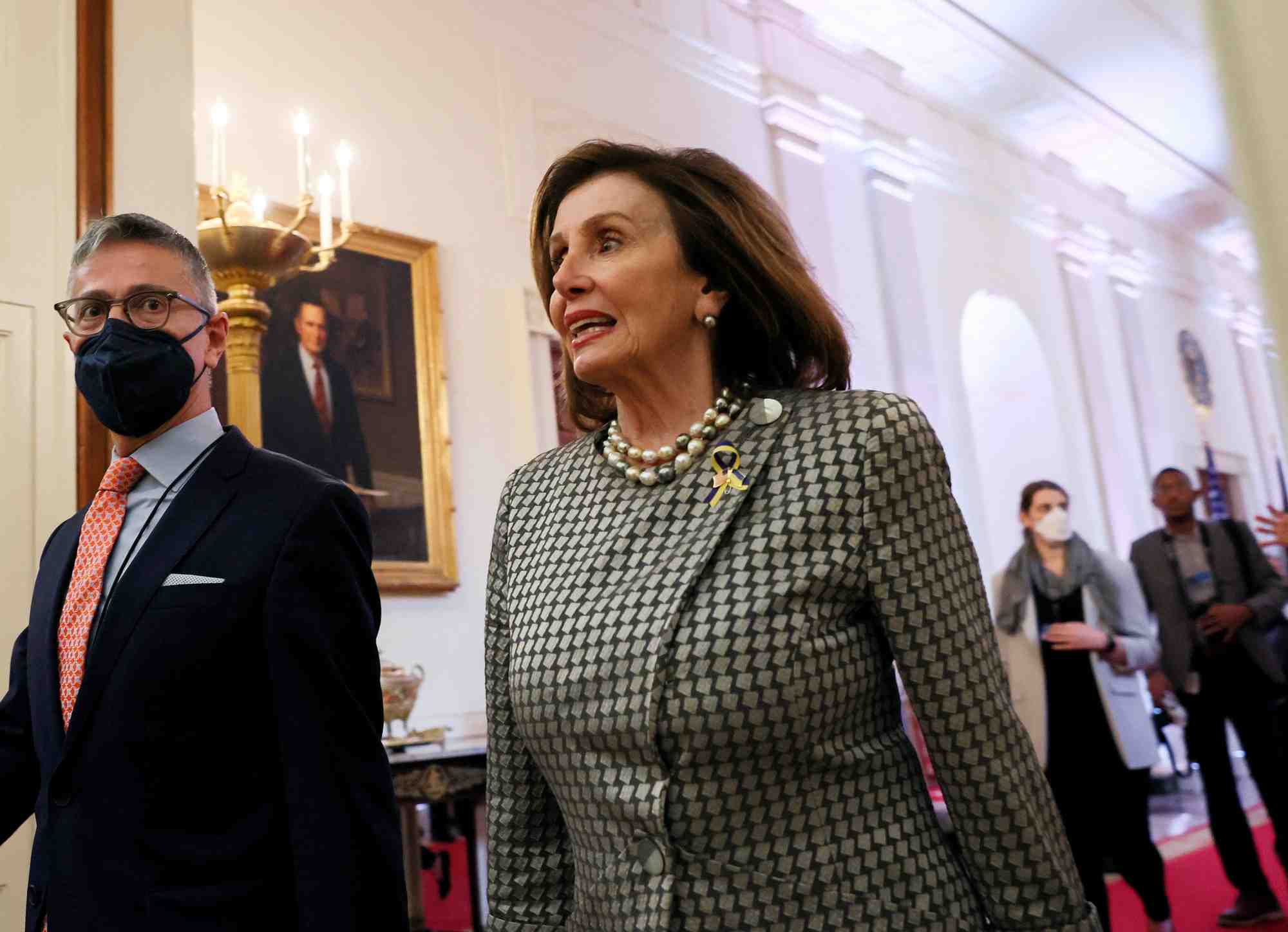 Mise en garde de la chine contre une visite de nancy pelosi a taiwan