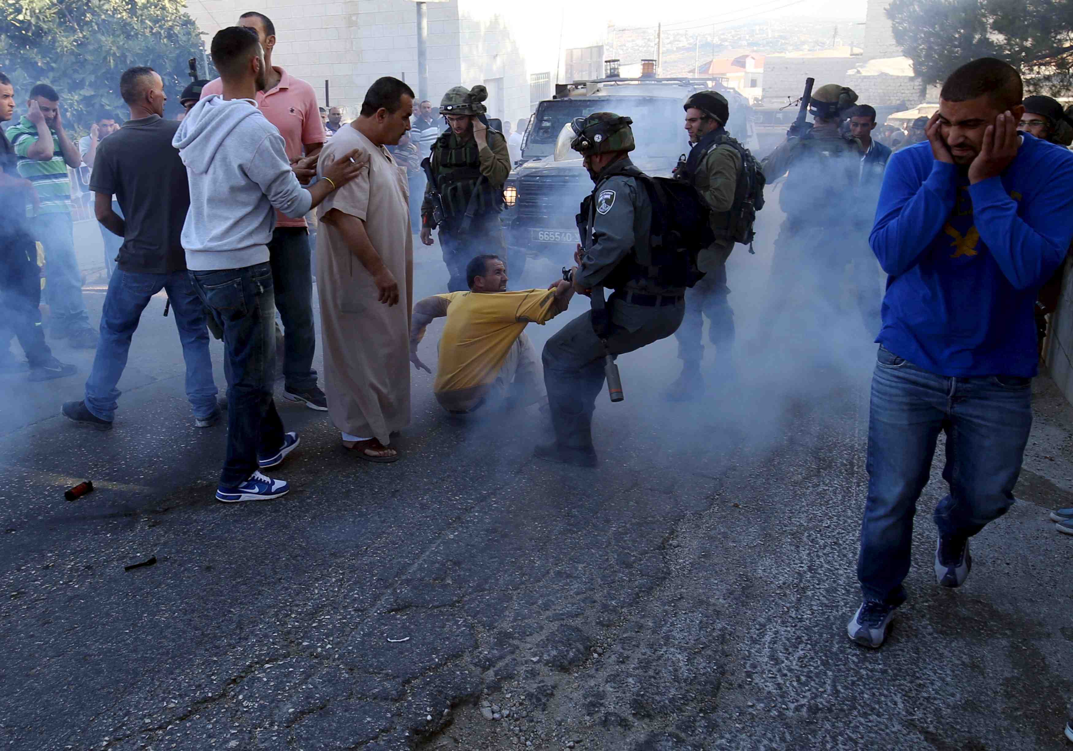 Heurts en cisjordanie apres le deces d'un palestinien tue par une jeep de tsahal