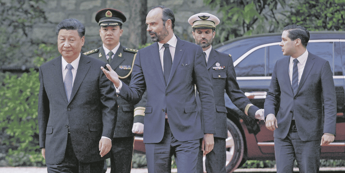 Edouard Philippe, Xi Jinping